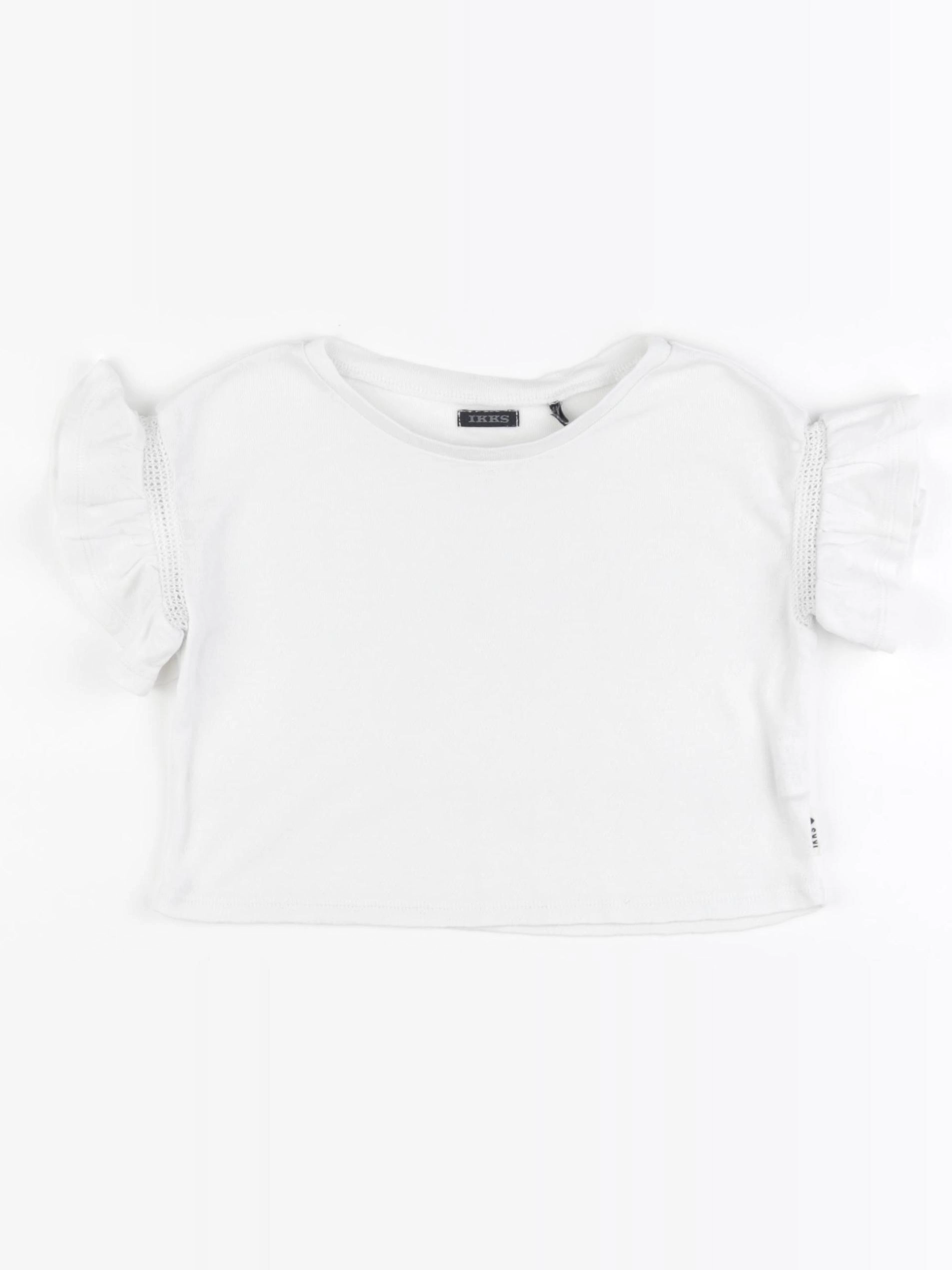 IKKS - tee-shirt blanc - 4 ans