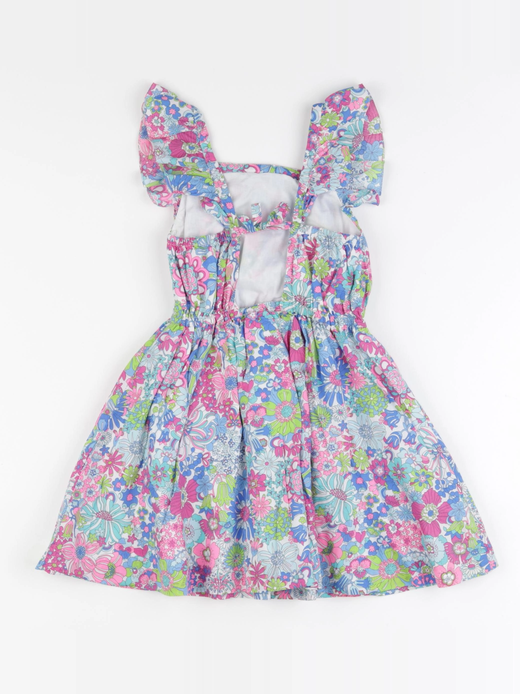 Jacadi - robe liberty multicolore - 4 ans