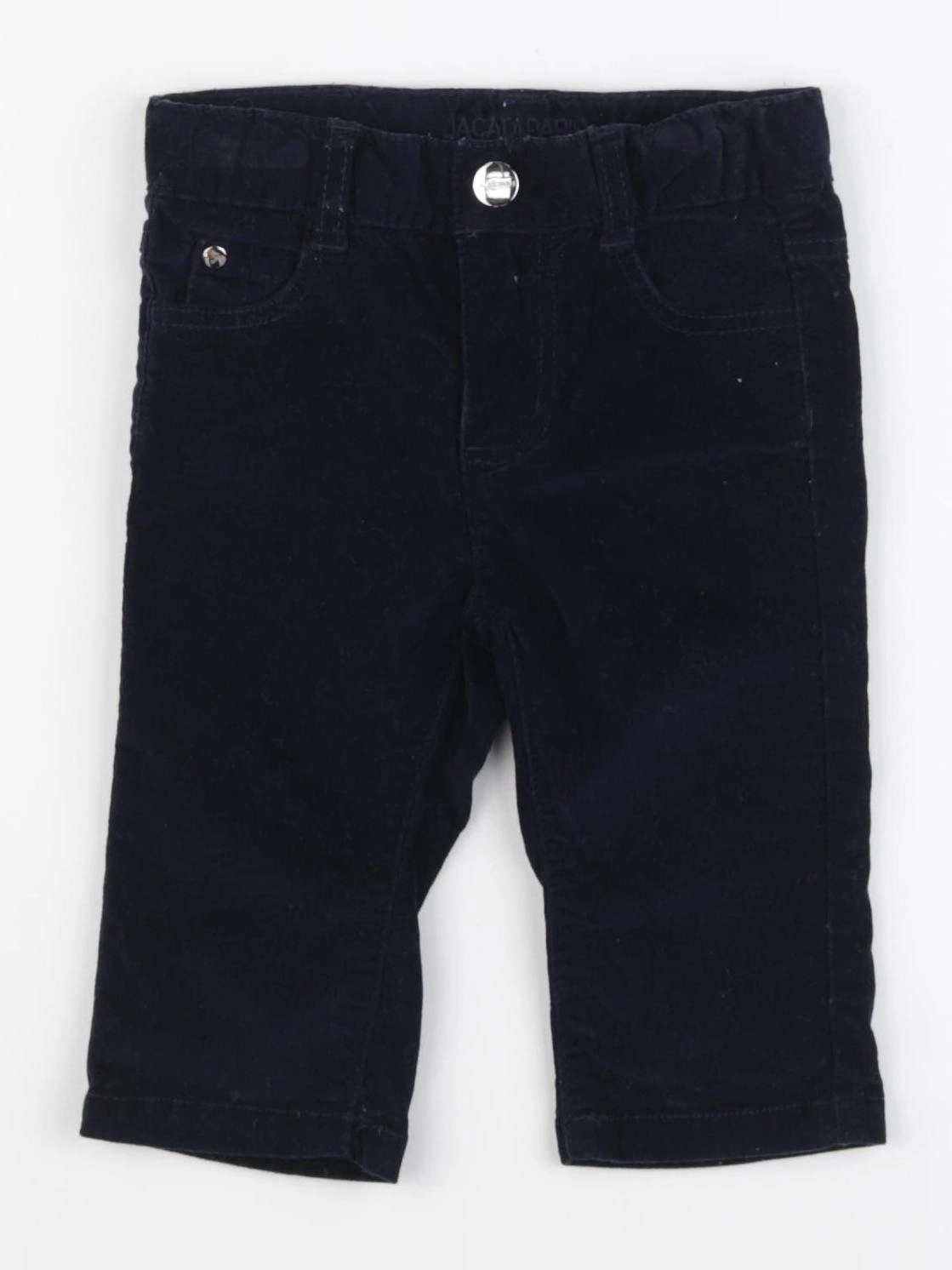 Jacadi - pantalon bleu - 6 mois