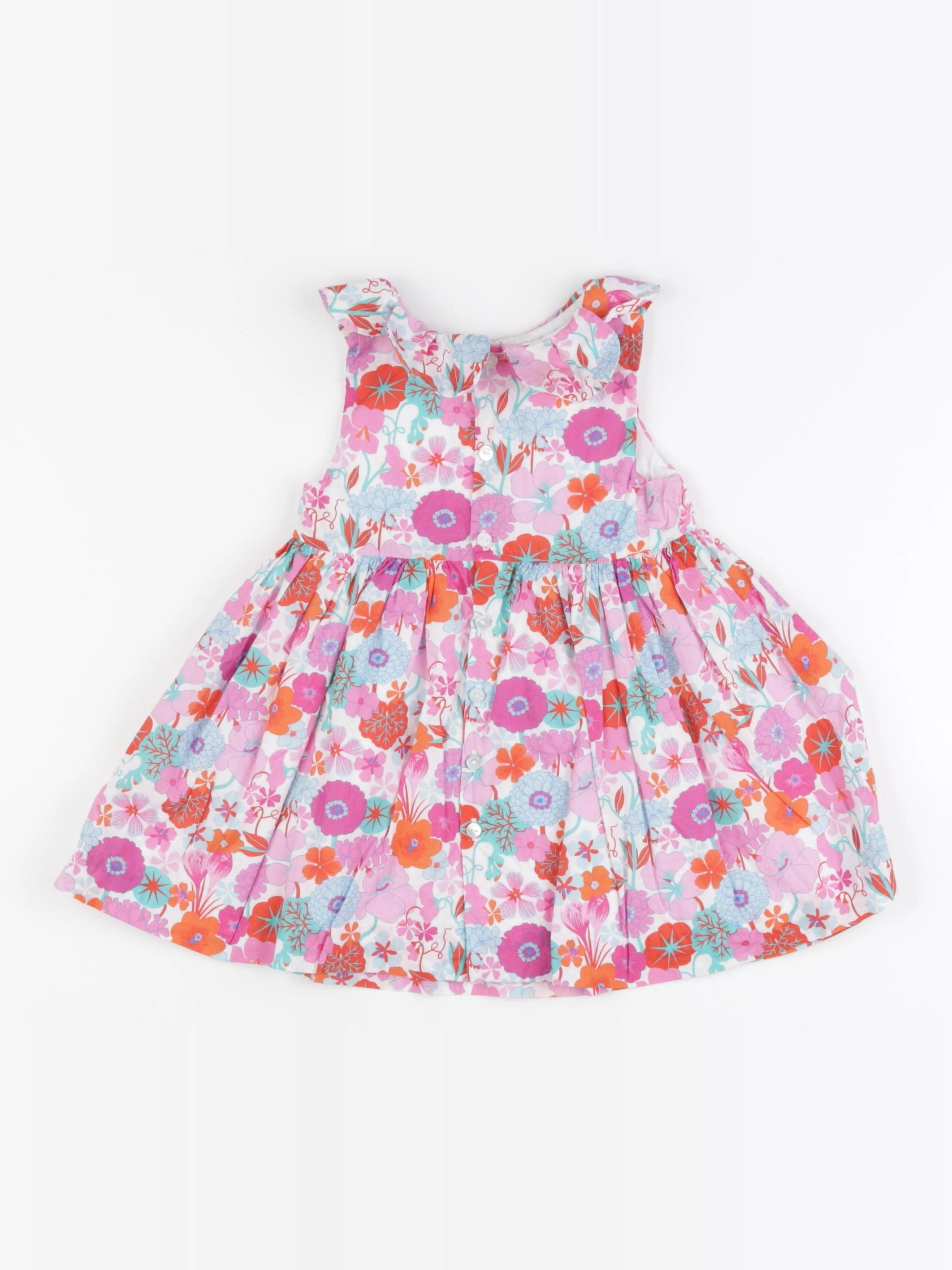 Jacadi - robe liberty multicolore - 18 mois