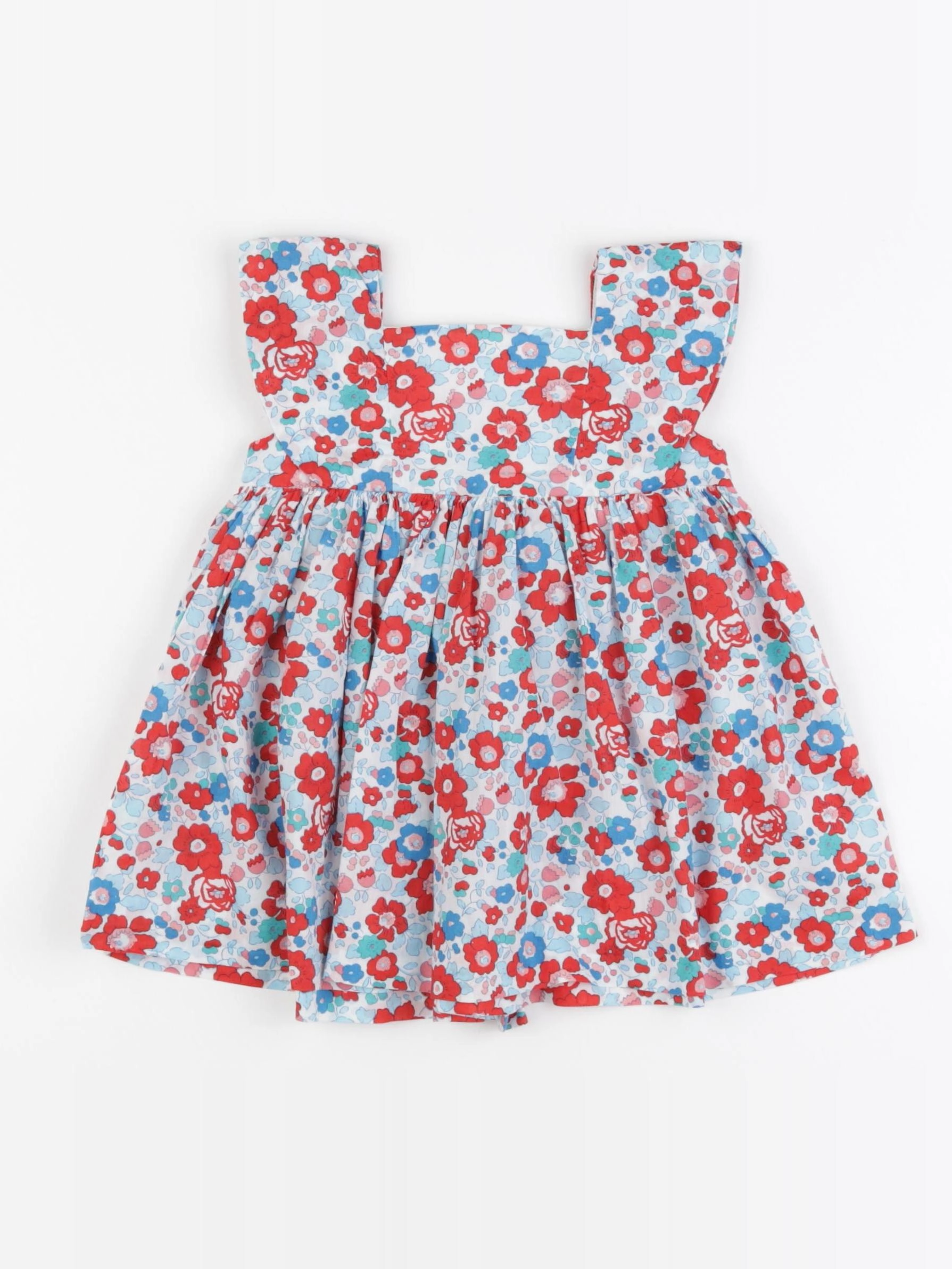 Jacadi - robe liberty multicolore - 12 mois