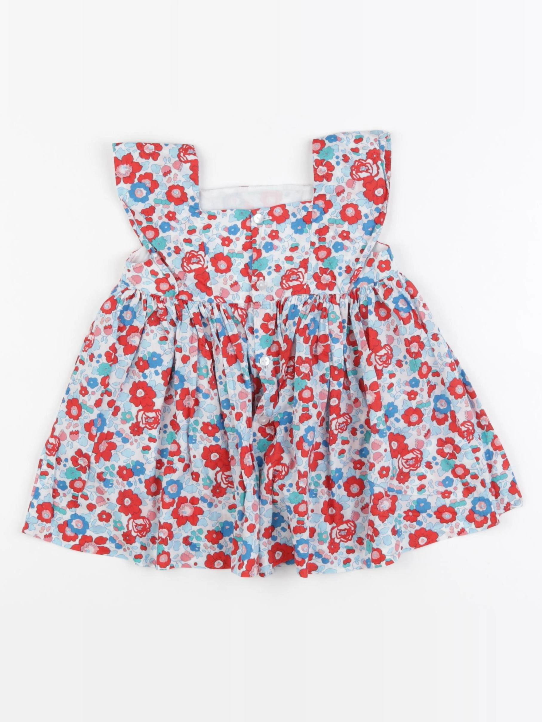 Jacadi - robe liberty multicolore - 12 mois