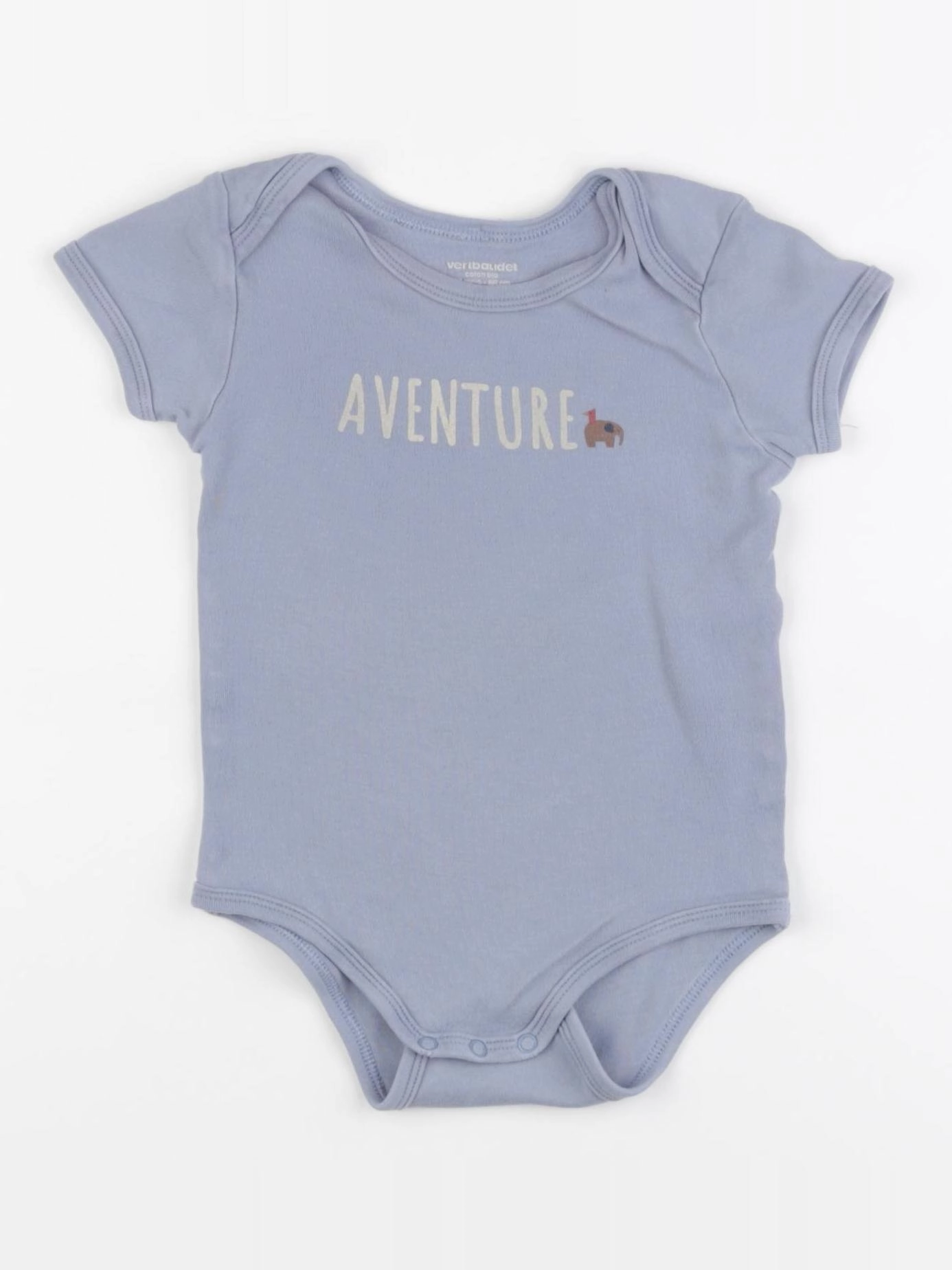 Vertbaudet - body bleu - 24 mois