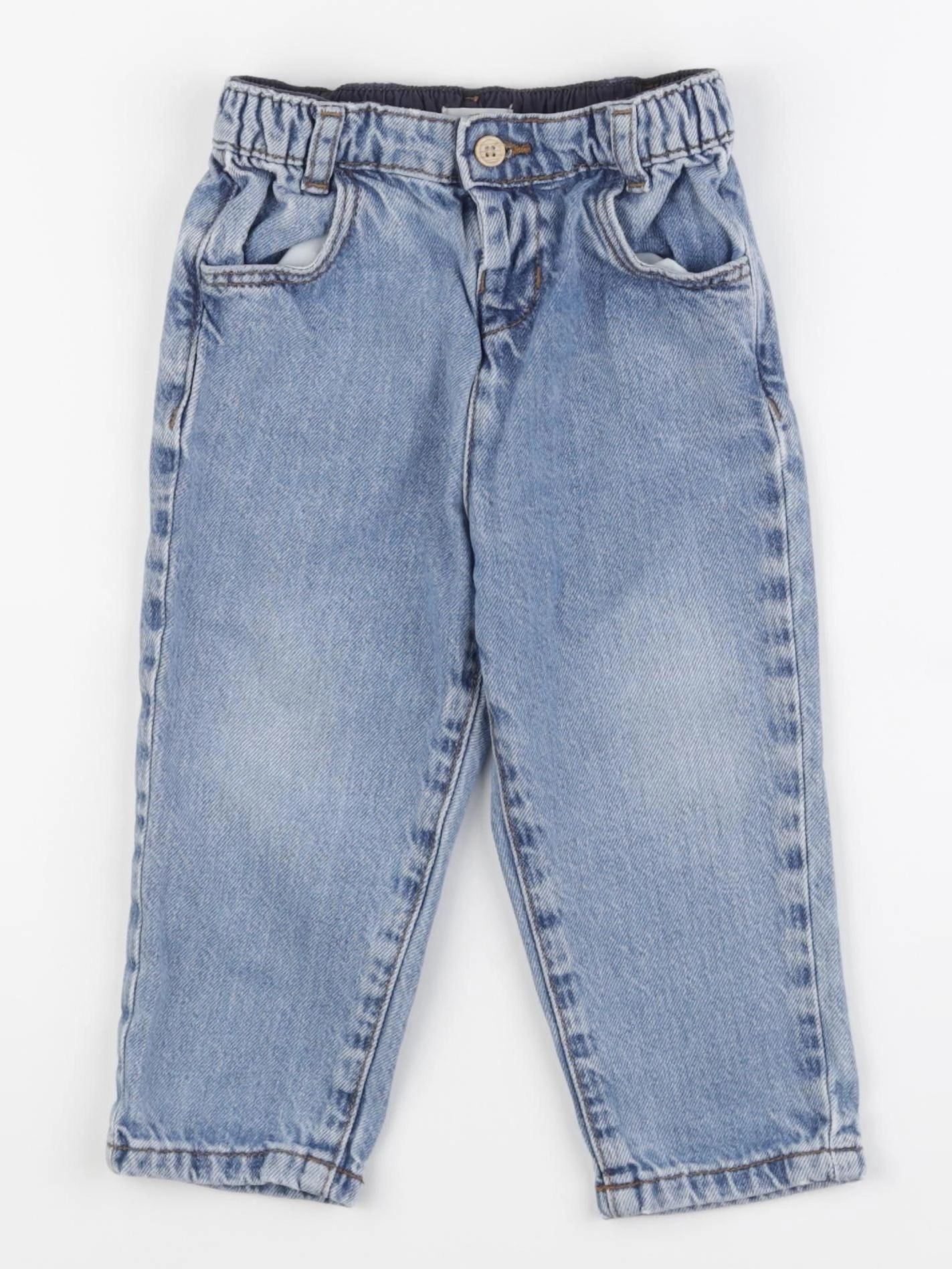 Vertbaudet - jean bleu - 18 mois