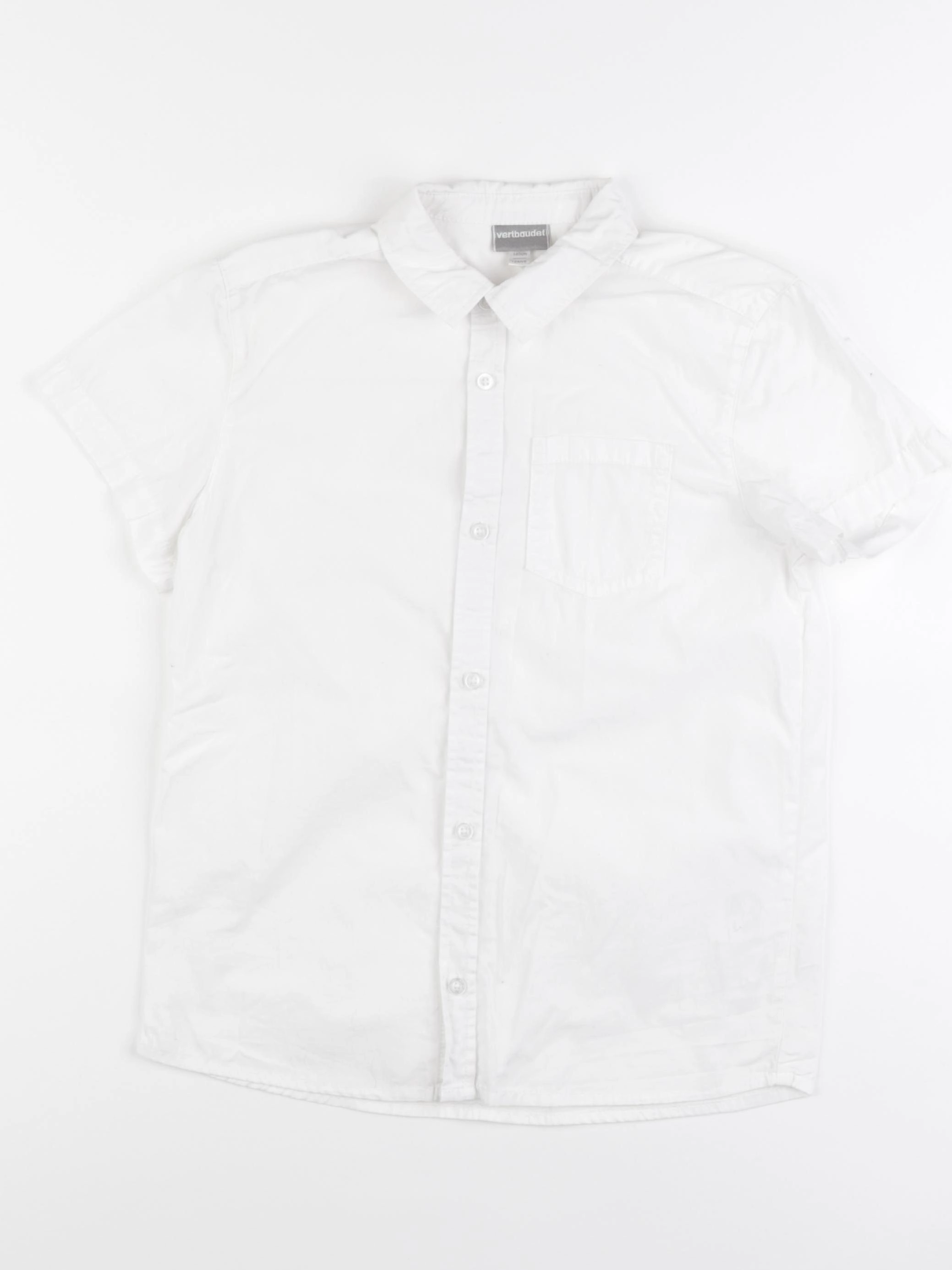 Vertbaudet - chemise blanc - 10 ans