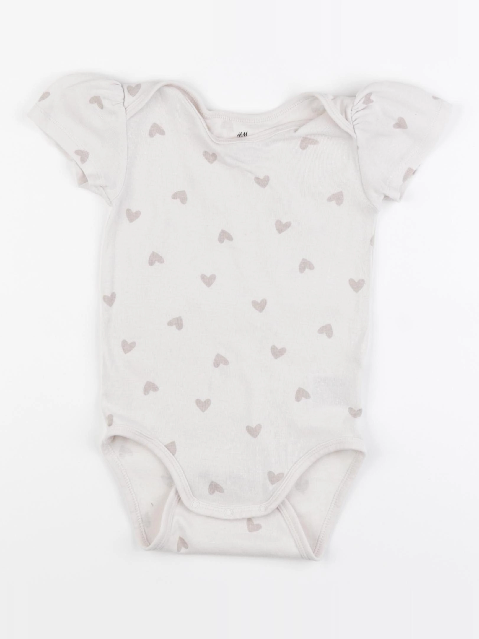 H&M - body beige - 18/24 mois