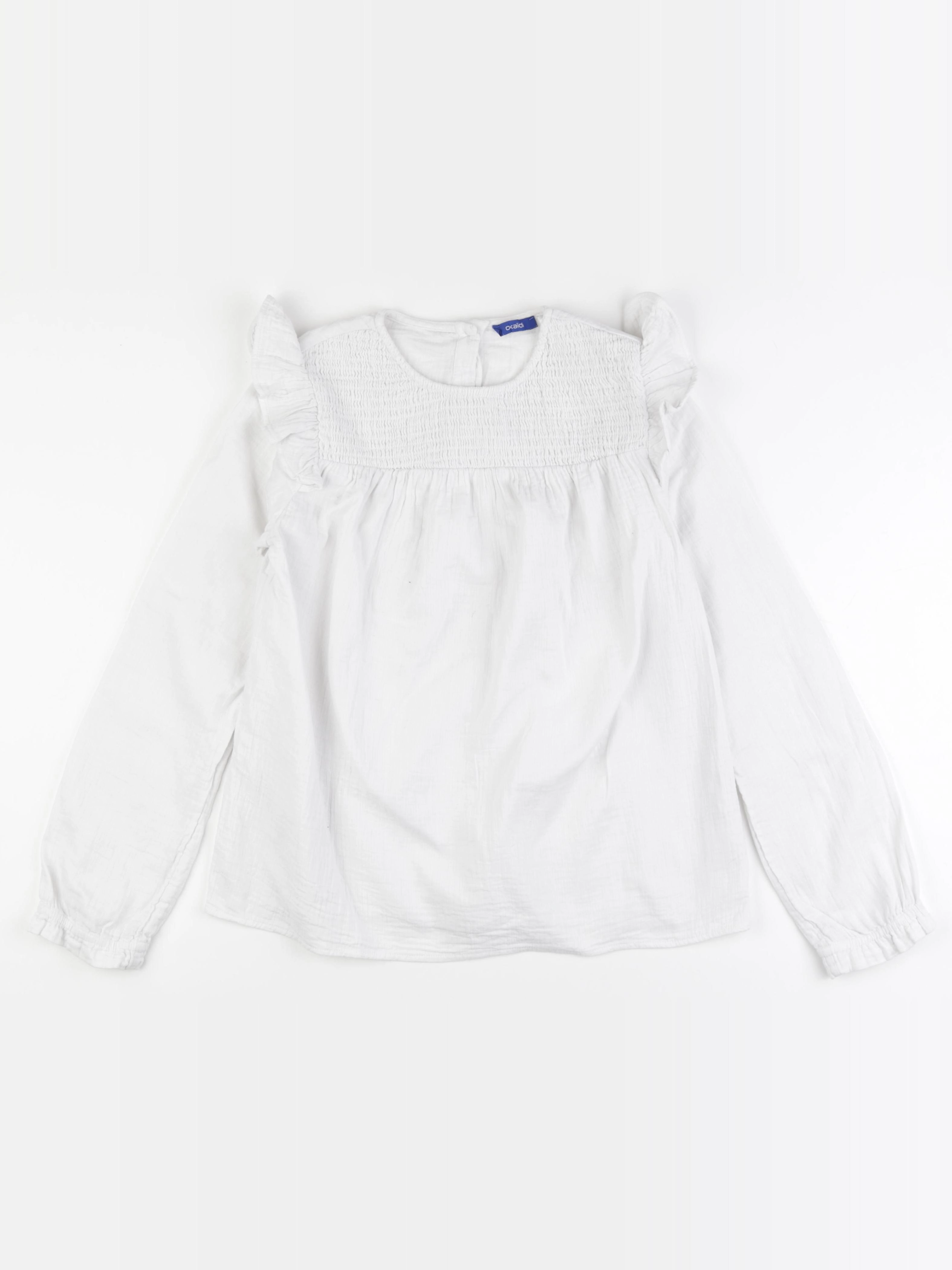 Okaidi - blouse blanc - 14 ans