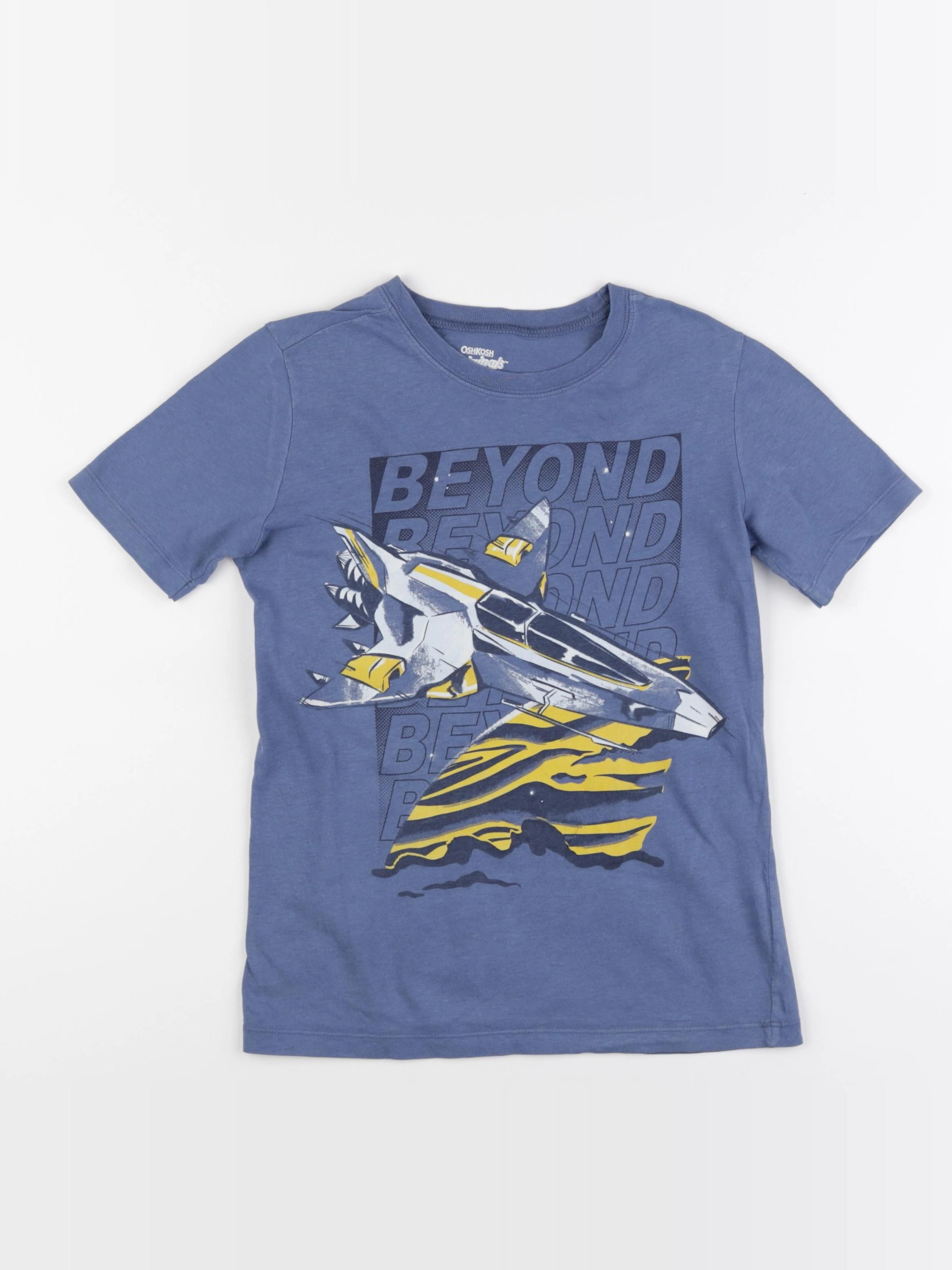 Oshkosh - tee-shirt bleu - 8 ans