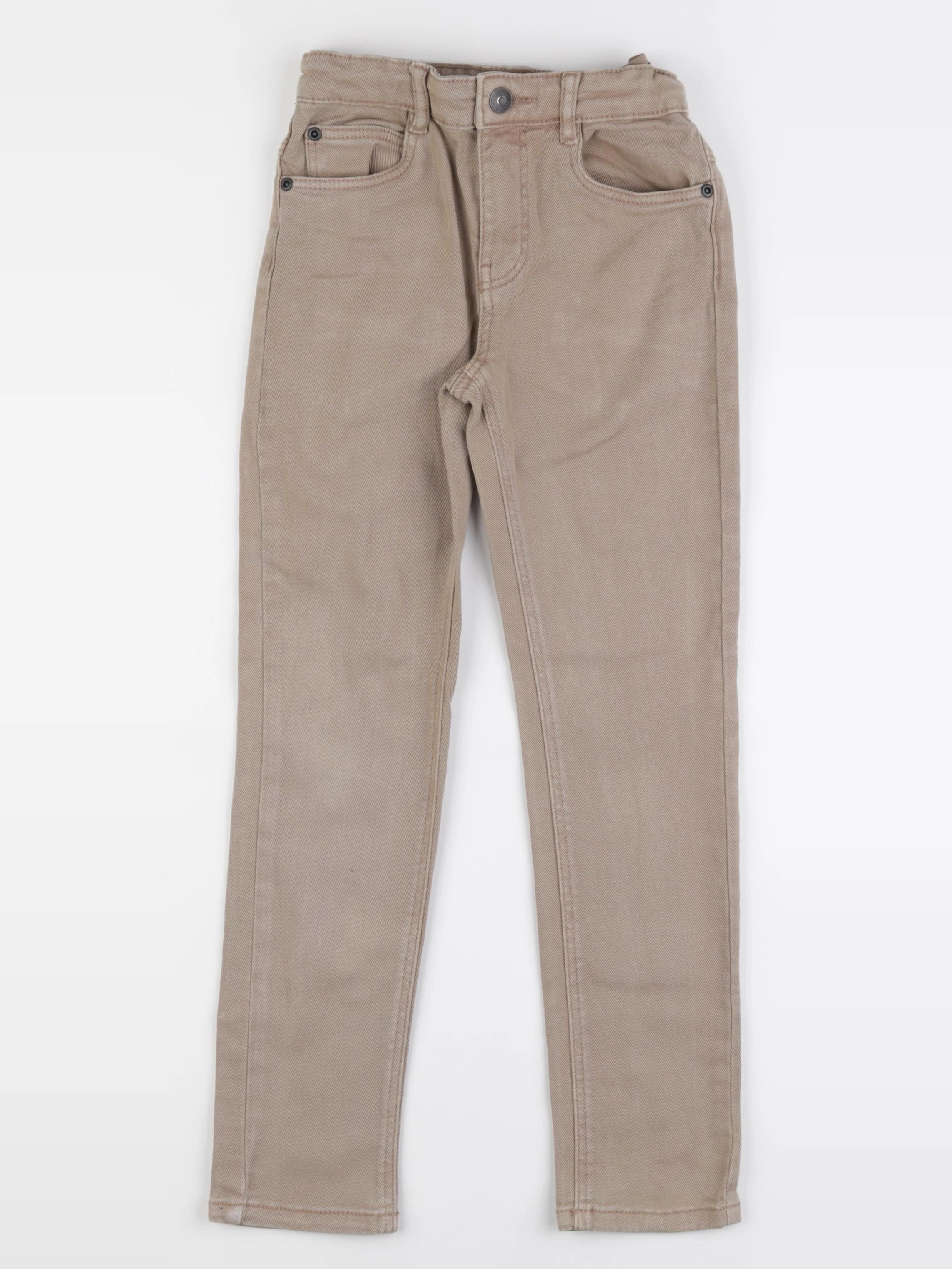 Vertbaudet - jean marron - 8 ans
