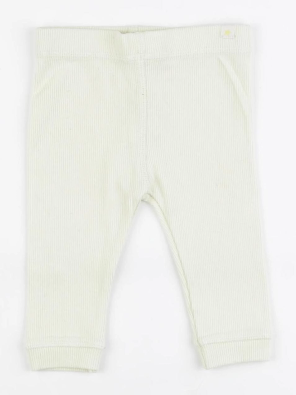 Zara - legging jaune - 3/6 mois