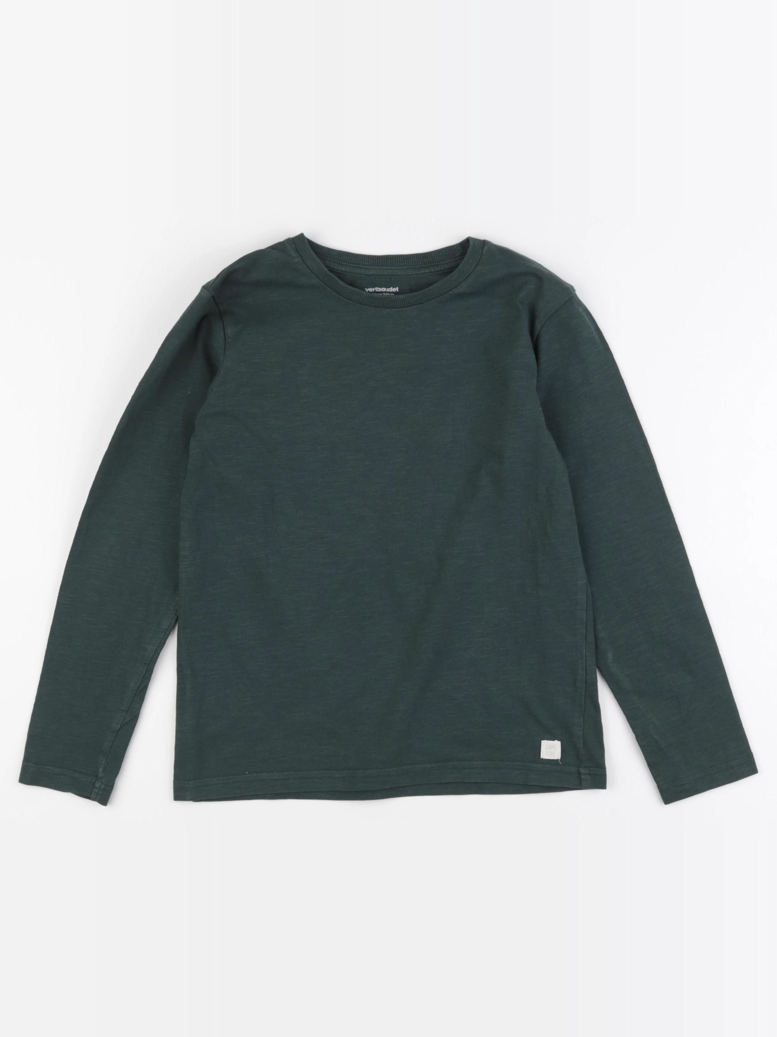Vertbaudet - tee-shirt vert - 10 ans