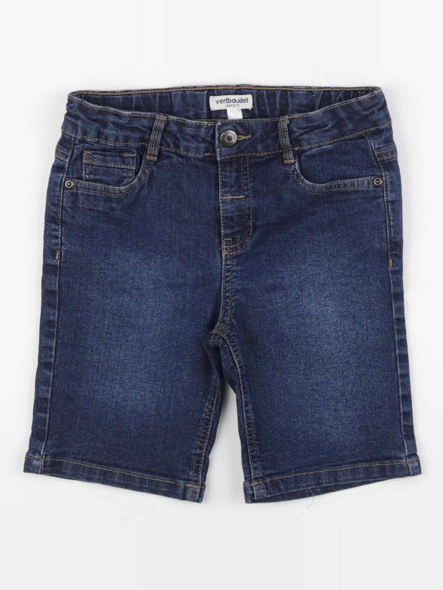 Vertbaudet - short bleu - 8 ans