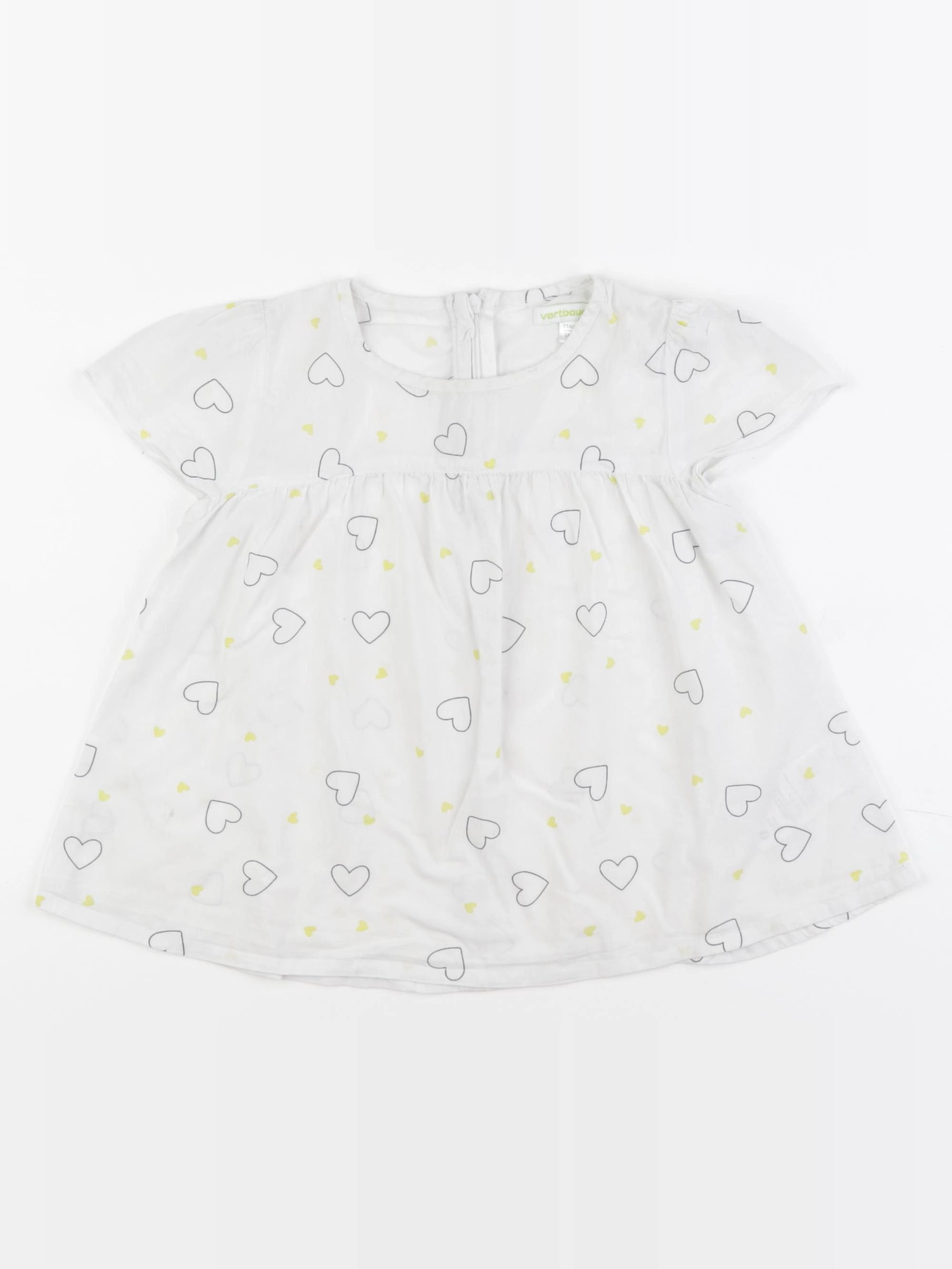 Vertbaudet - blouse blanc - 6 ans