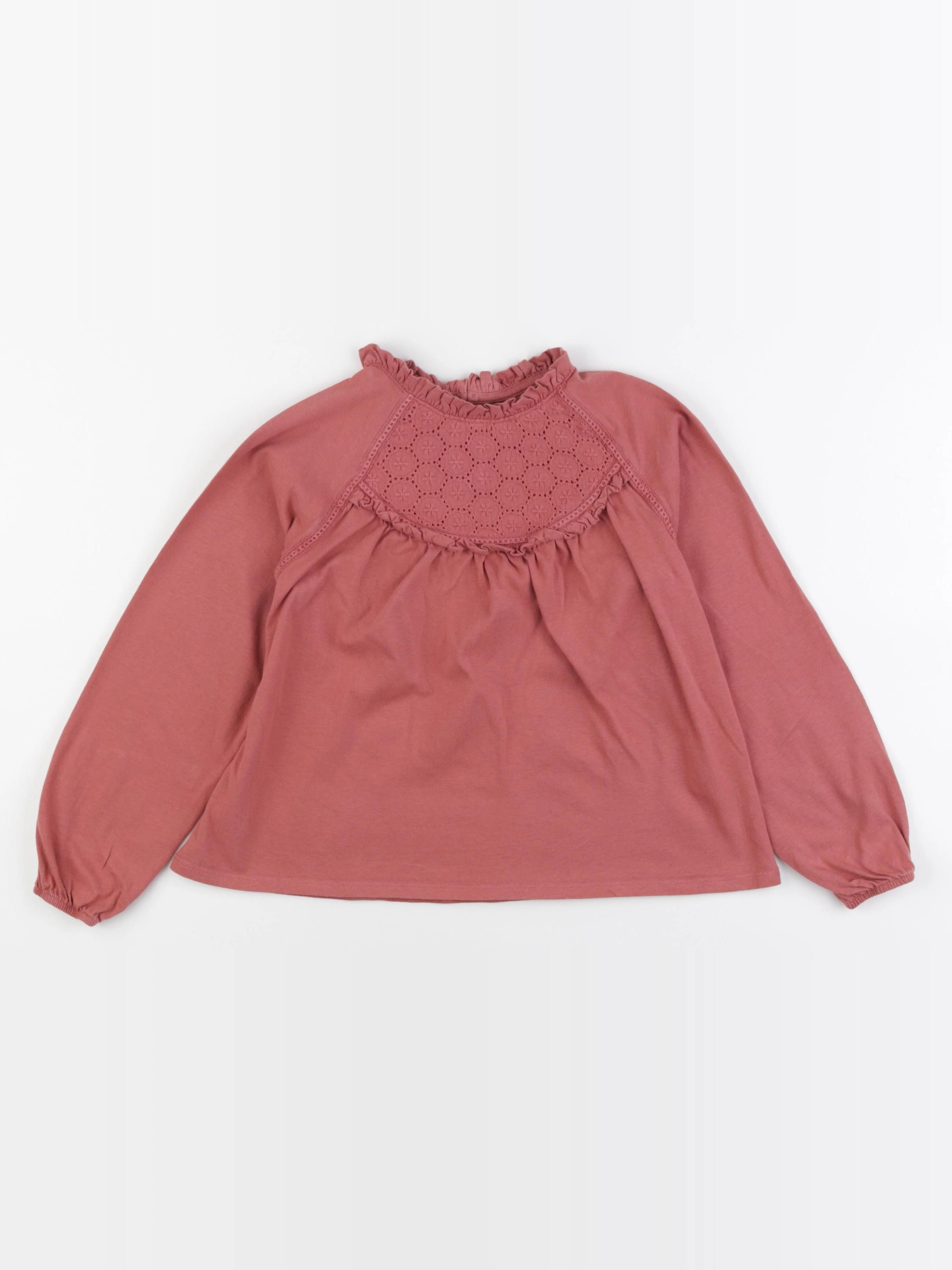 Vertbaudet - tee-shirt rose - 8 ans