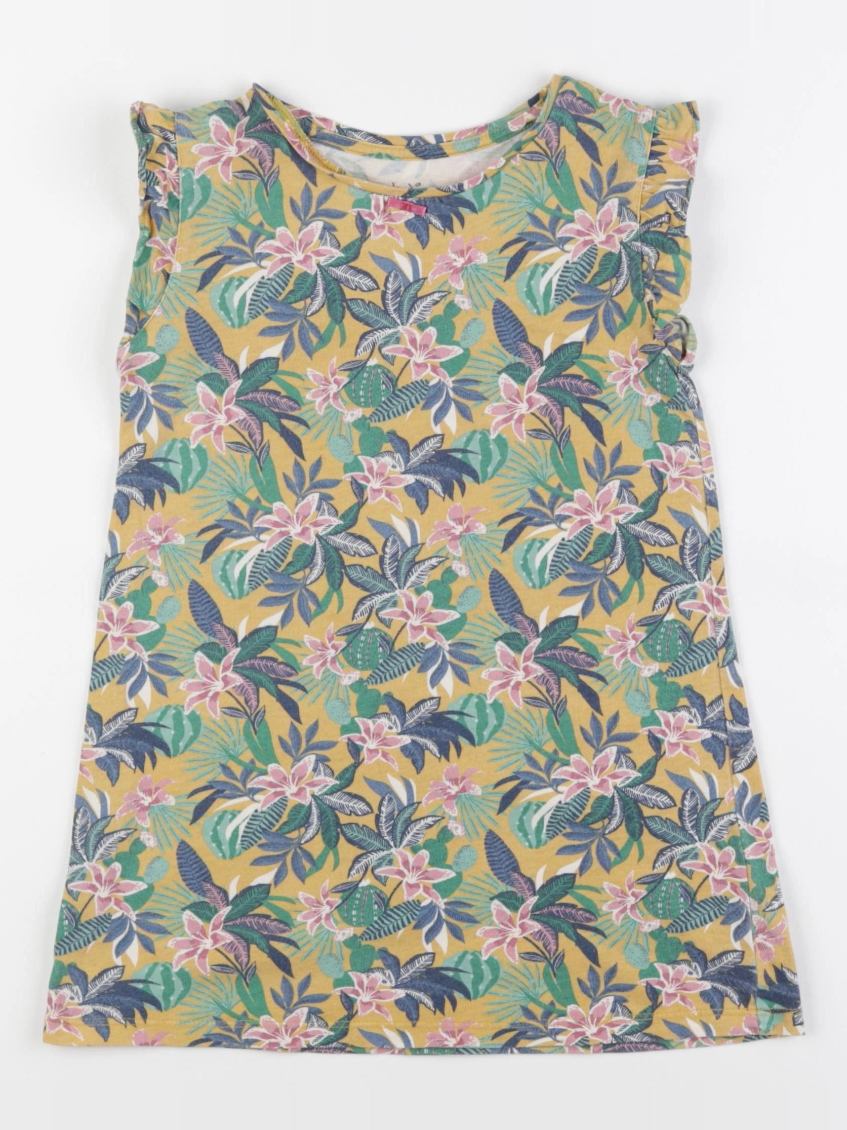 Vertbaudet - robe vert - 5 ans