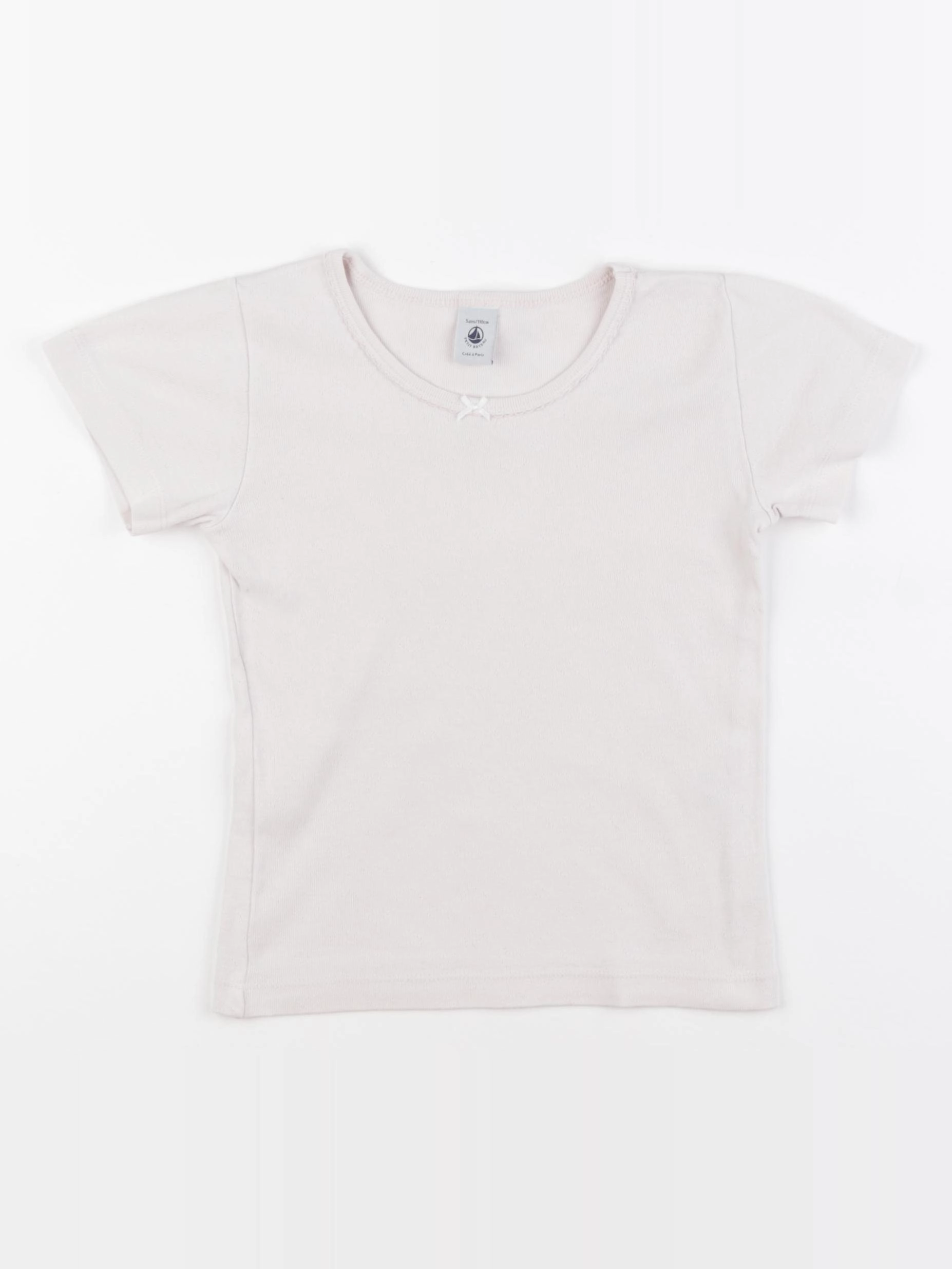 Petit Bateau - maillot de corps rose - 5 ans