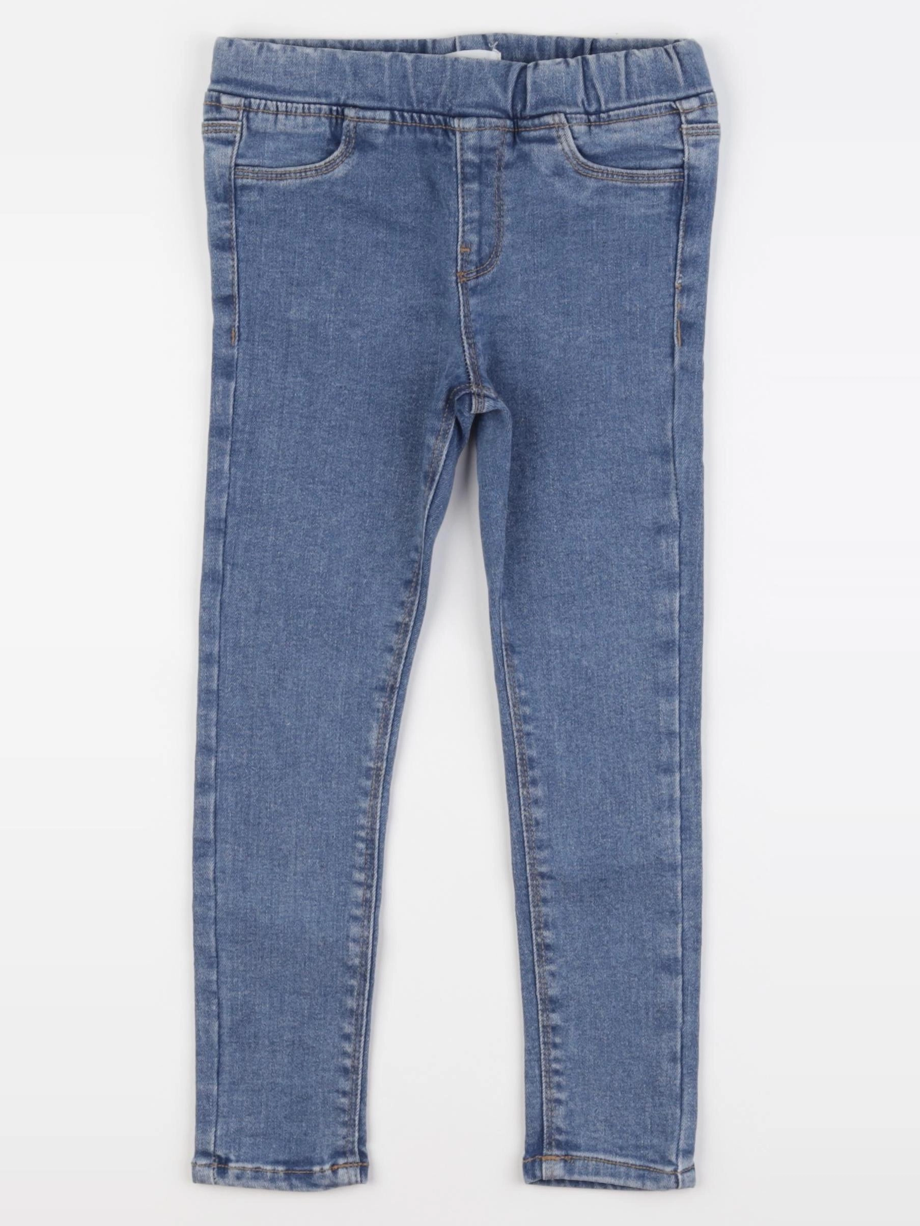 Vertbaudet - jegging bleu - 5 ans