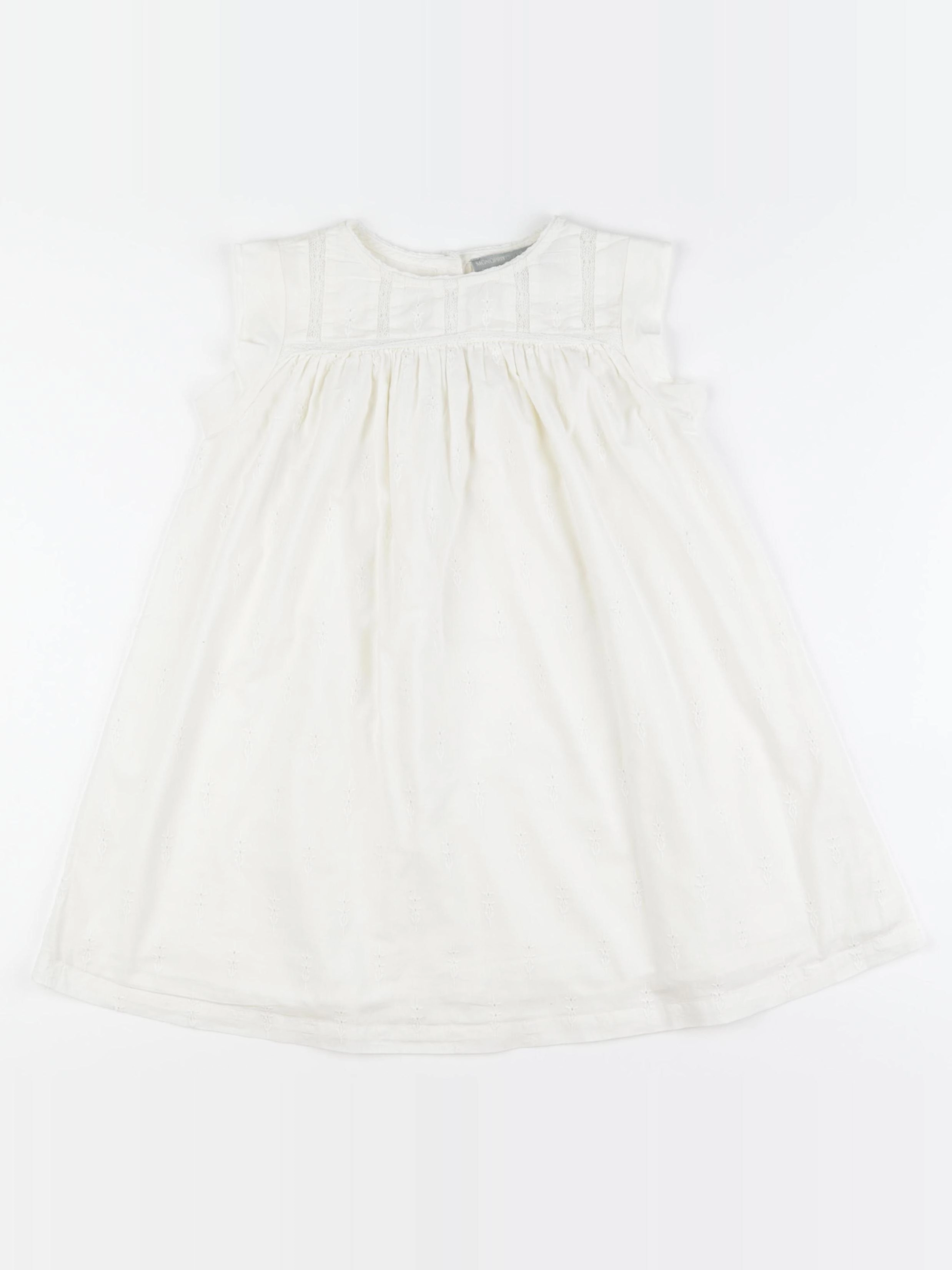 Monoprix - robe beige - 5 ans