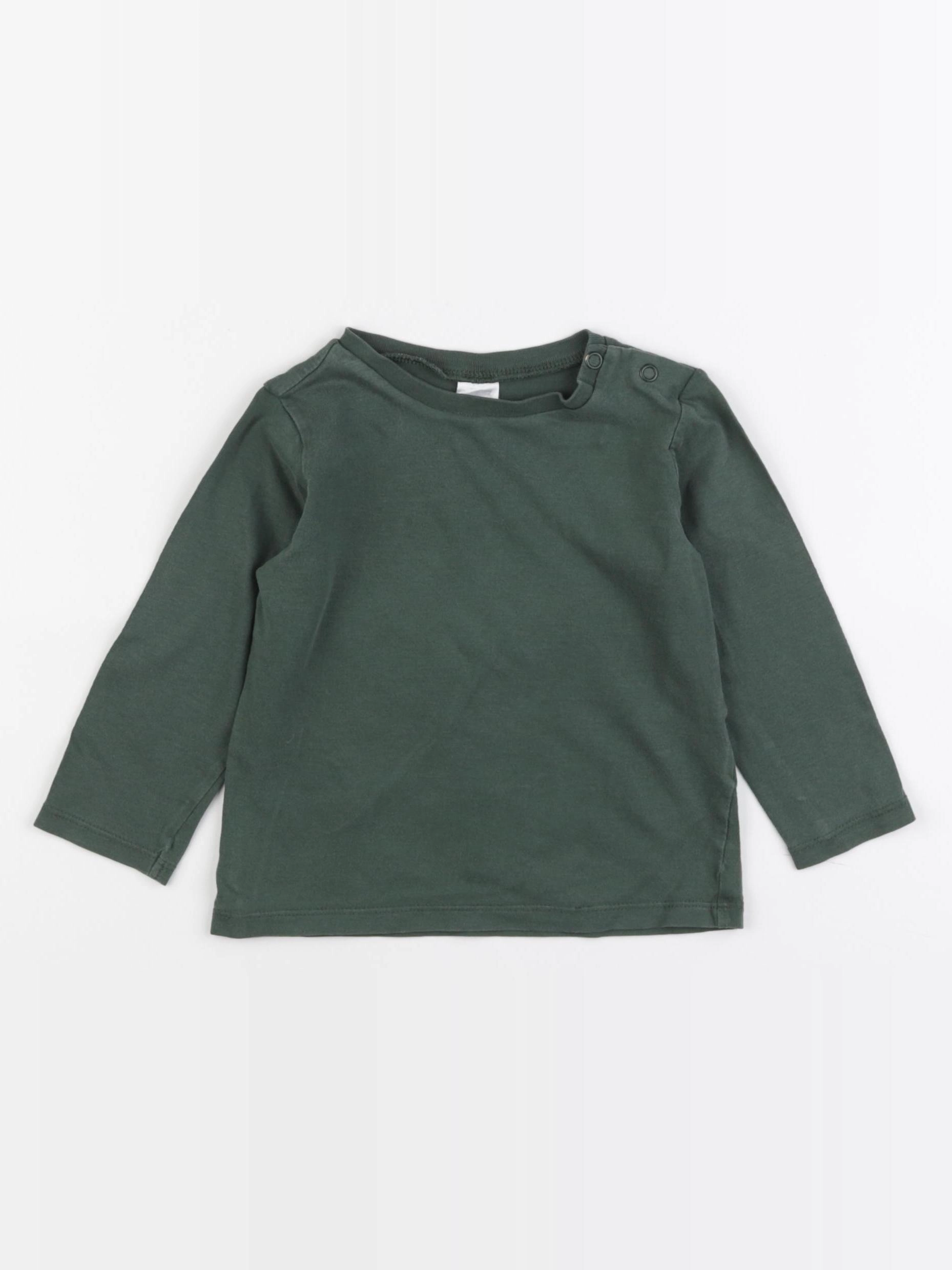 H&M - tee-shirt vert - 9/12 mois