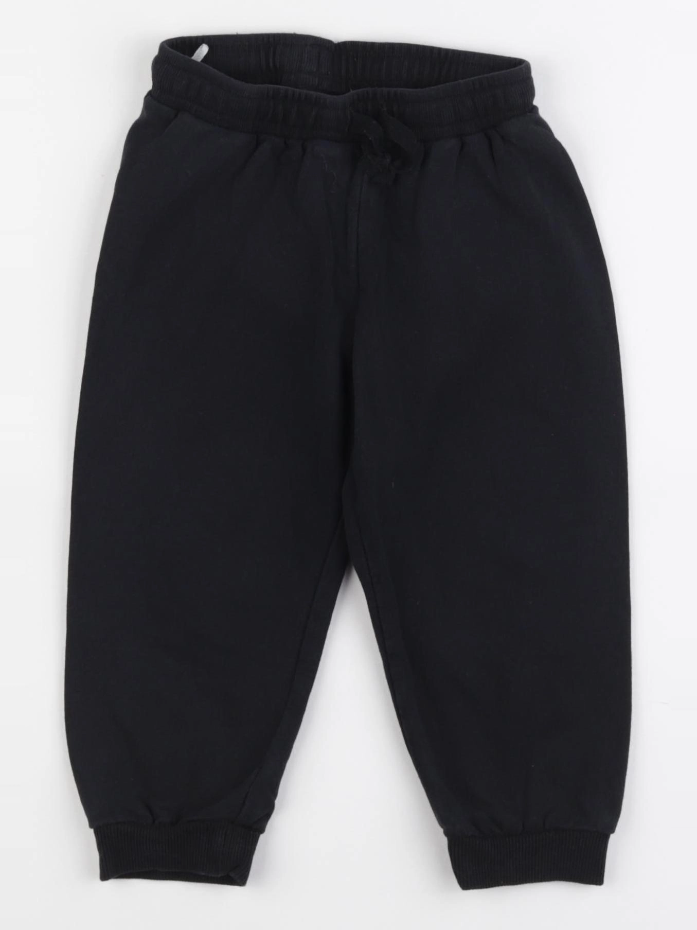 H&M - jogging noir - 18 mois