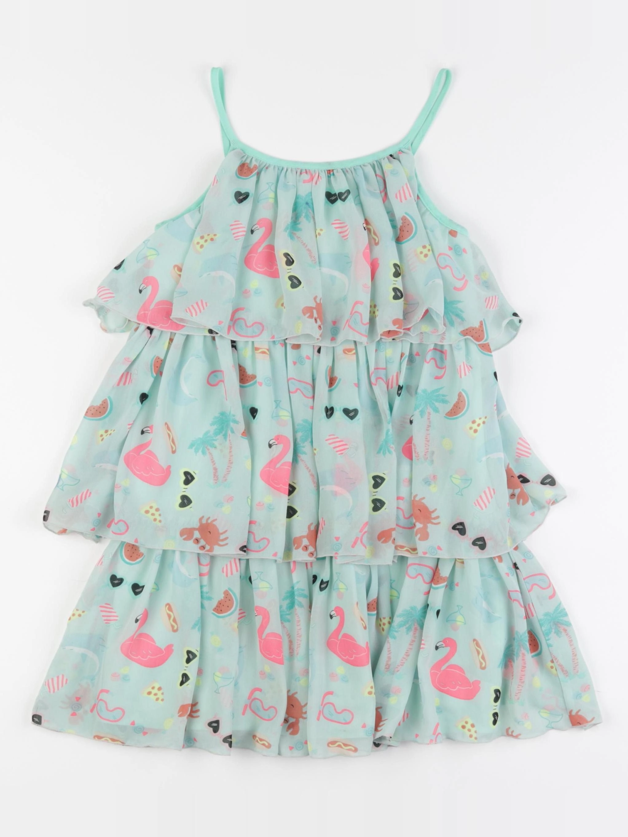 H&M - robe multicolore - 5/6 ans