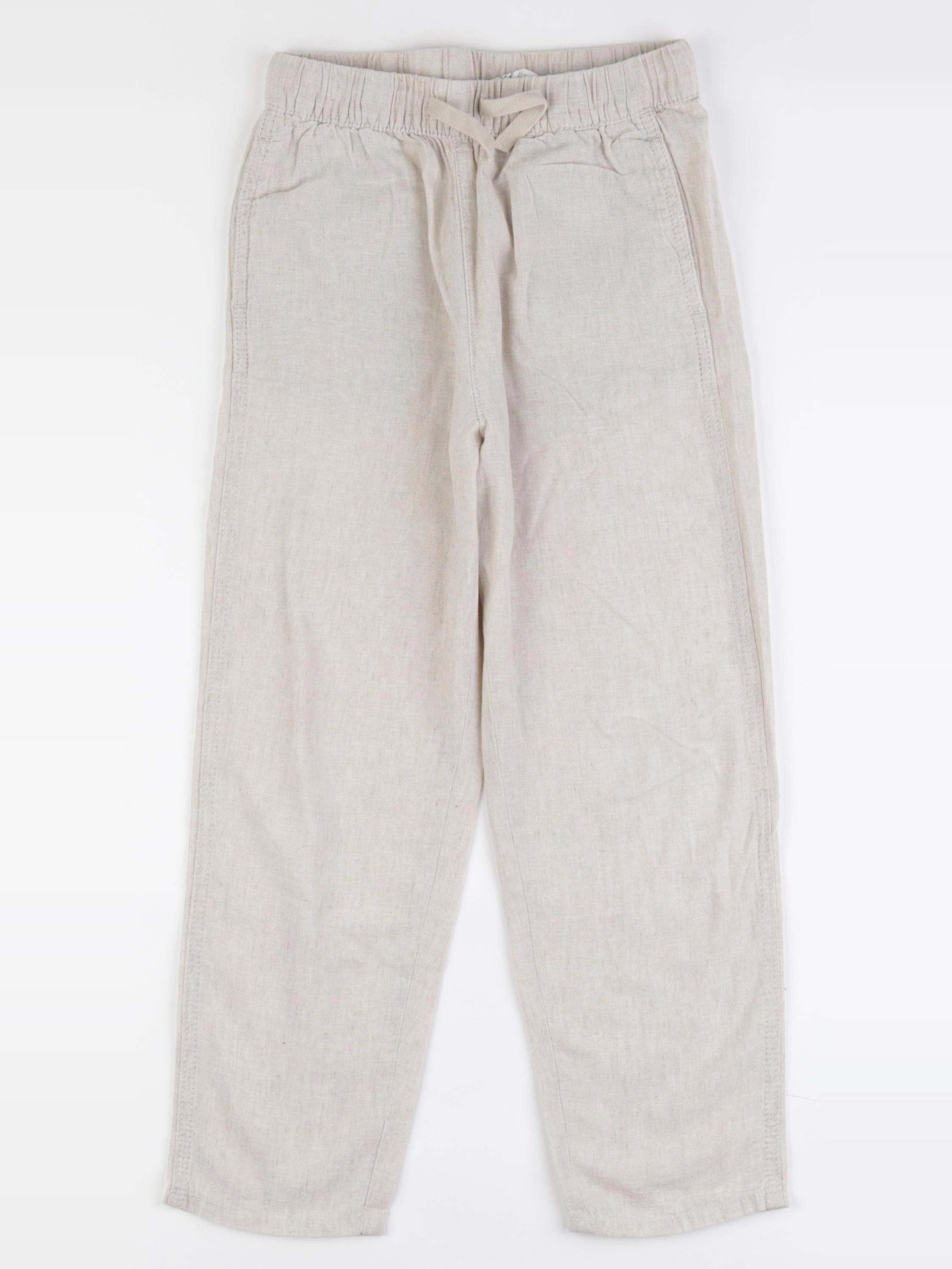 H&M - pantalon beige - 7/8 ans