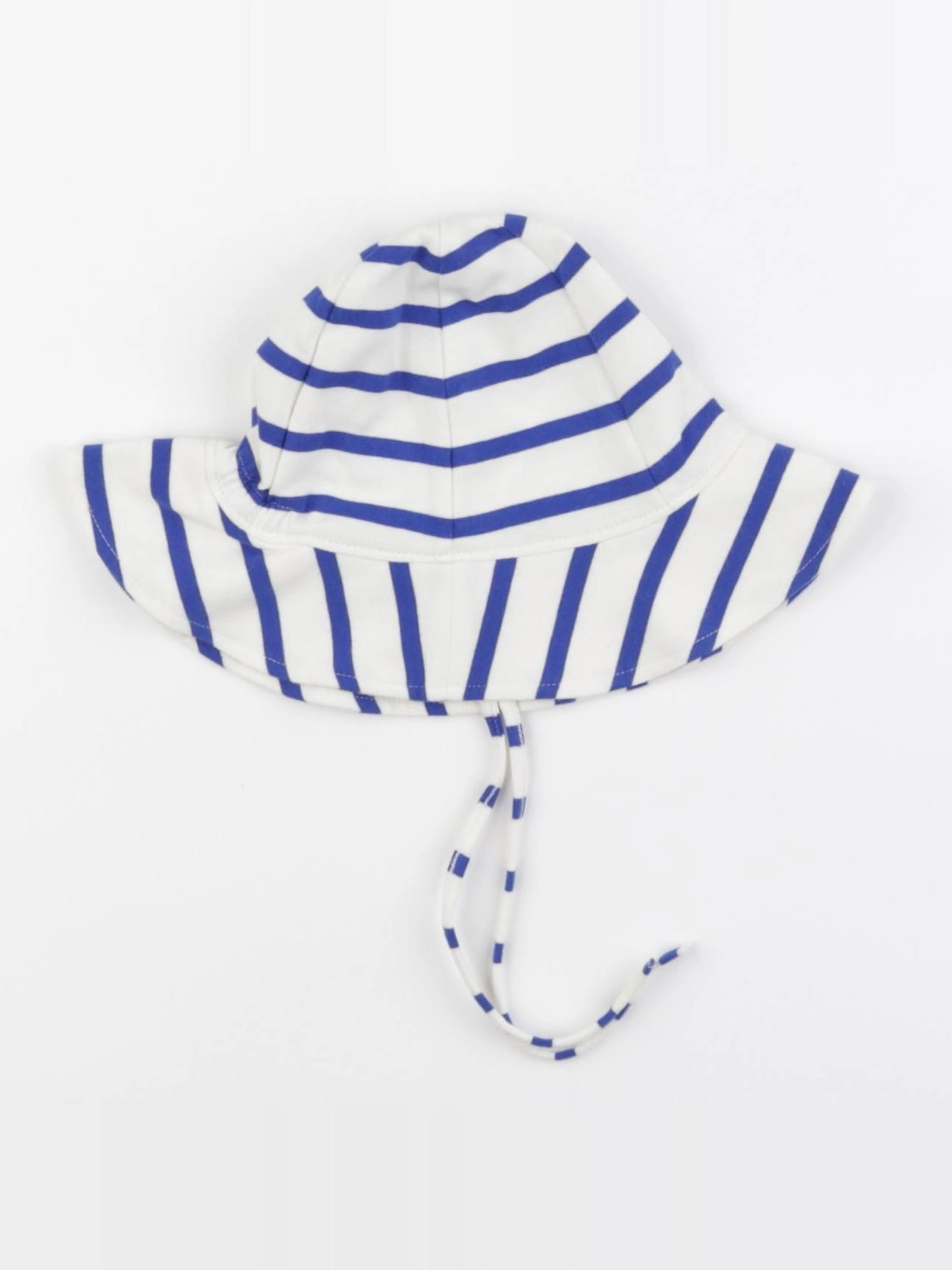 Arket - chapeau blanc, bleu - 6/12 mois