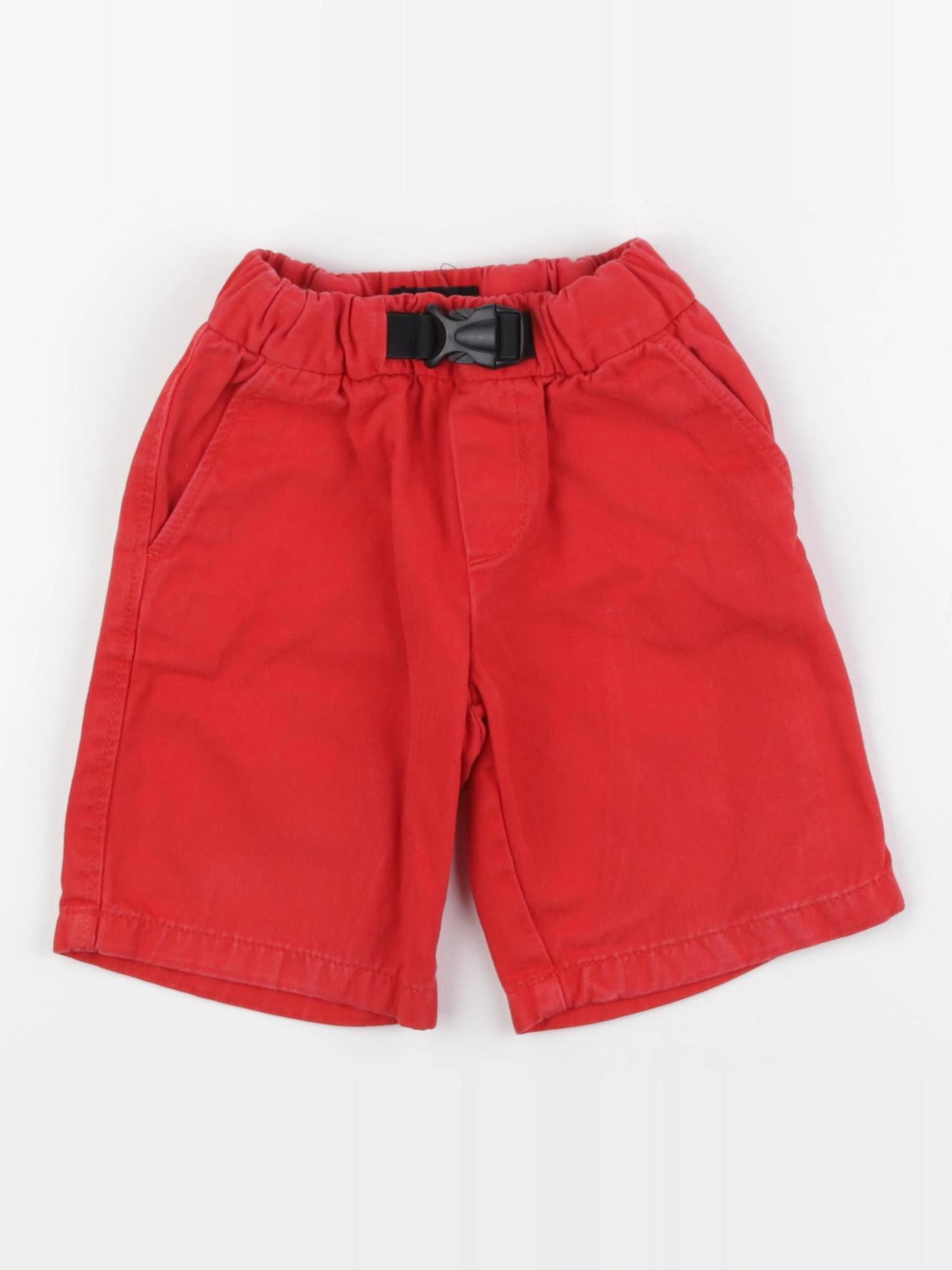 Monoprix - short rouge - 3 ans