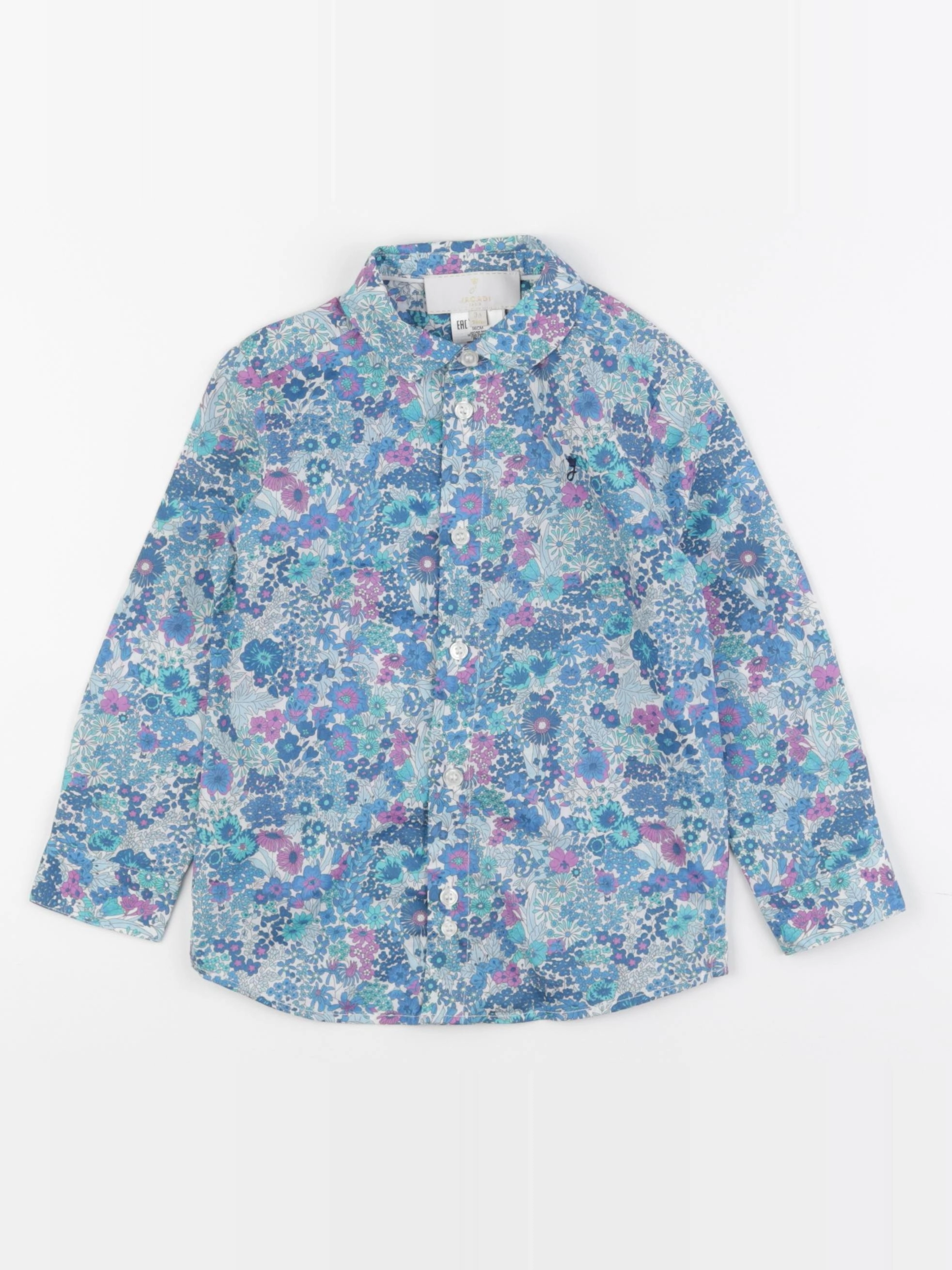 Jacadi - chemise bleu - 3 ans