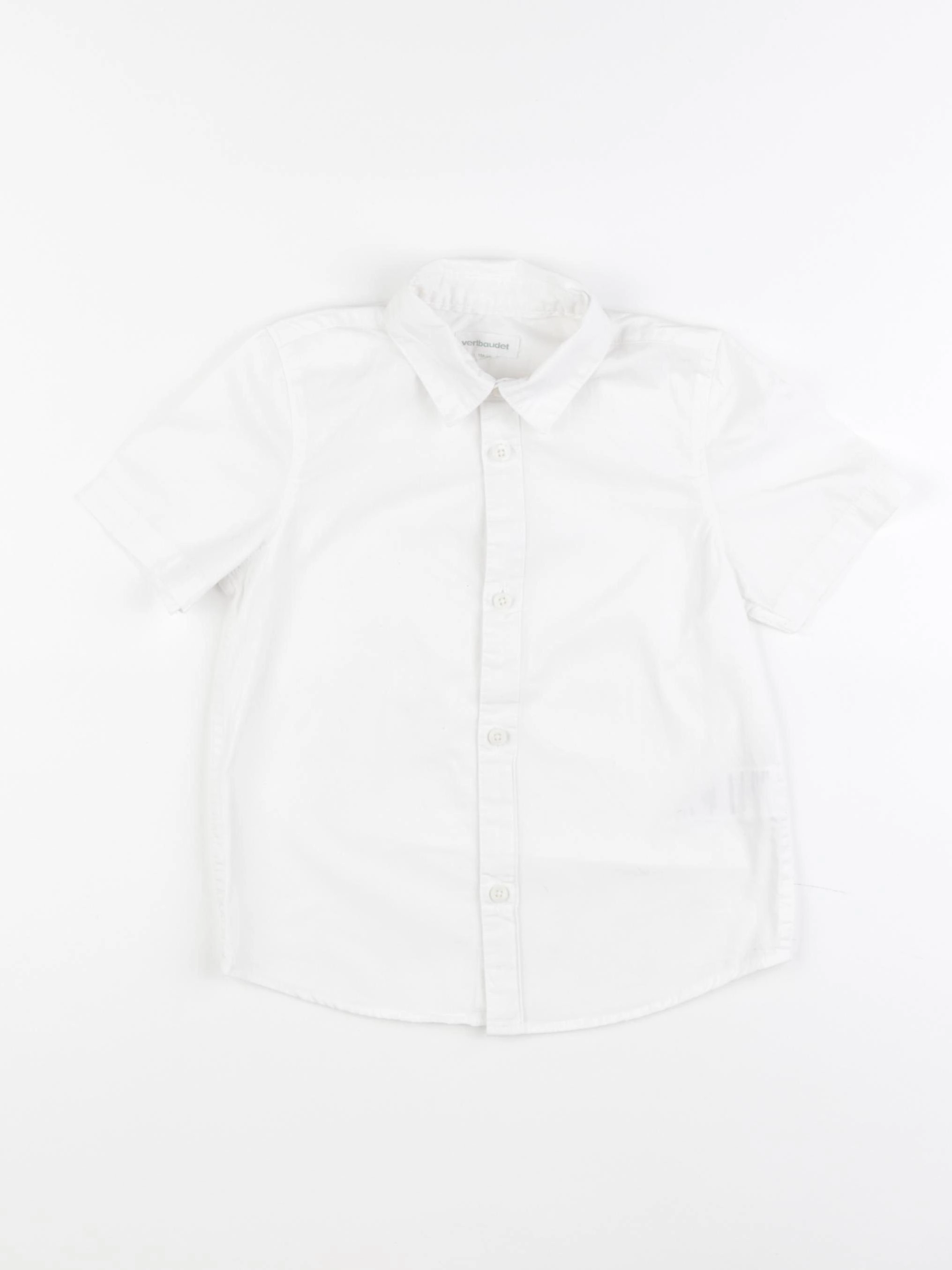 Vertbaudet - chemise blanc - 4 ans