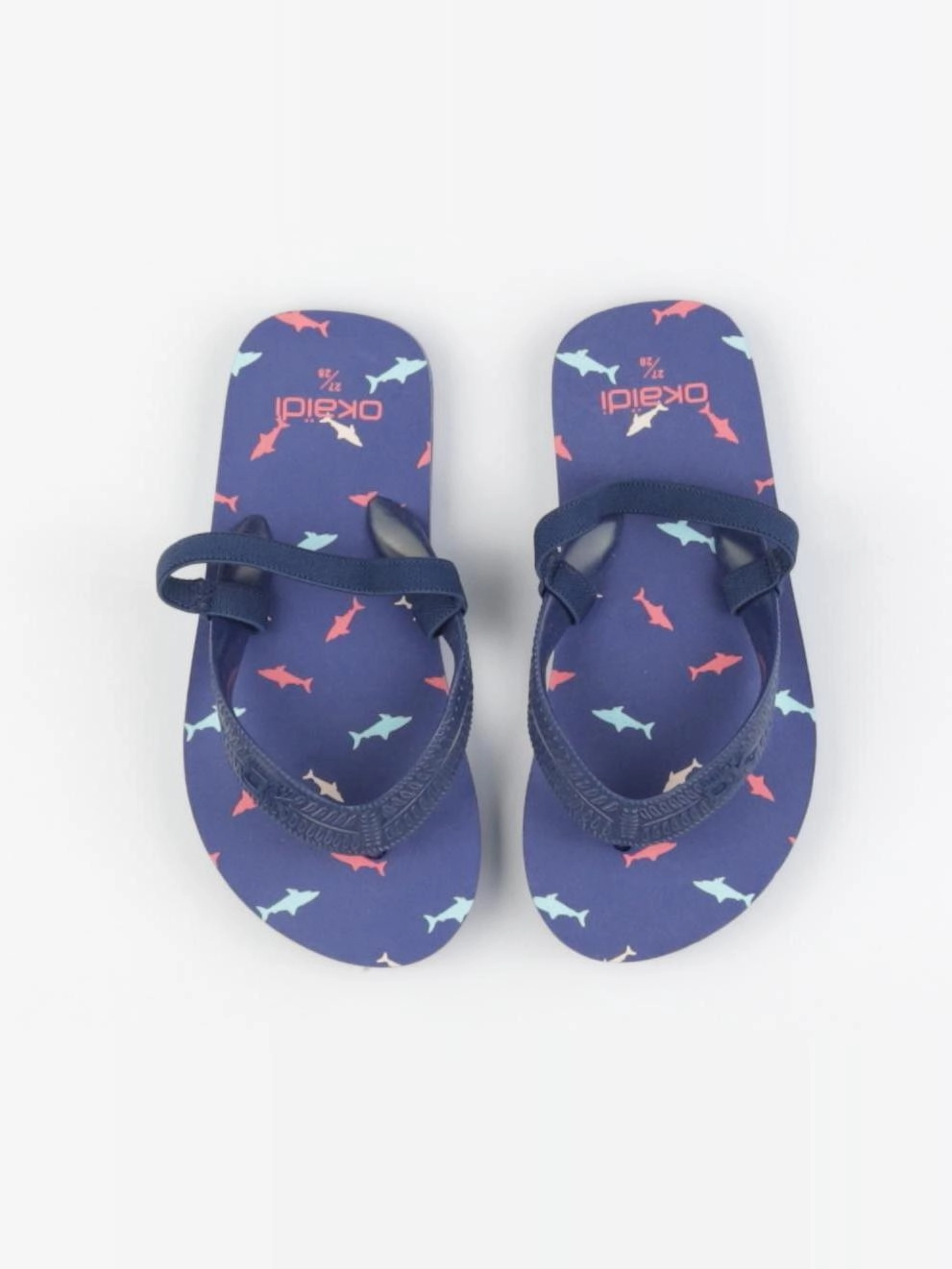 Okaidi - tongs bleu - pointure 27/28