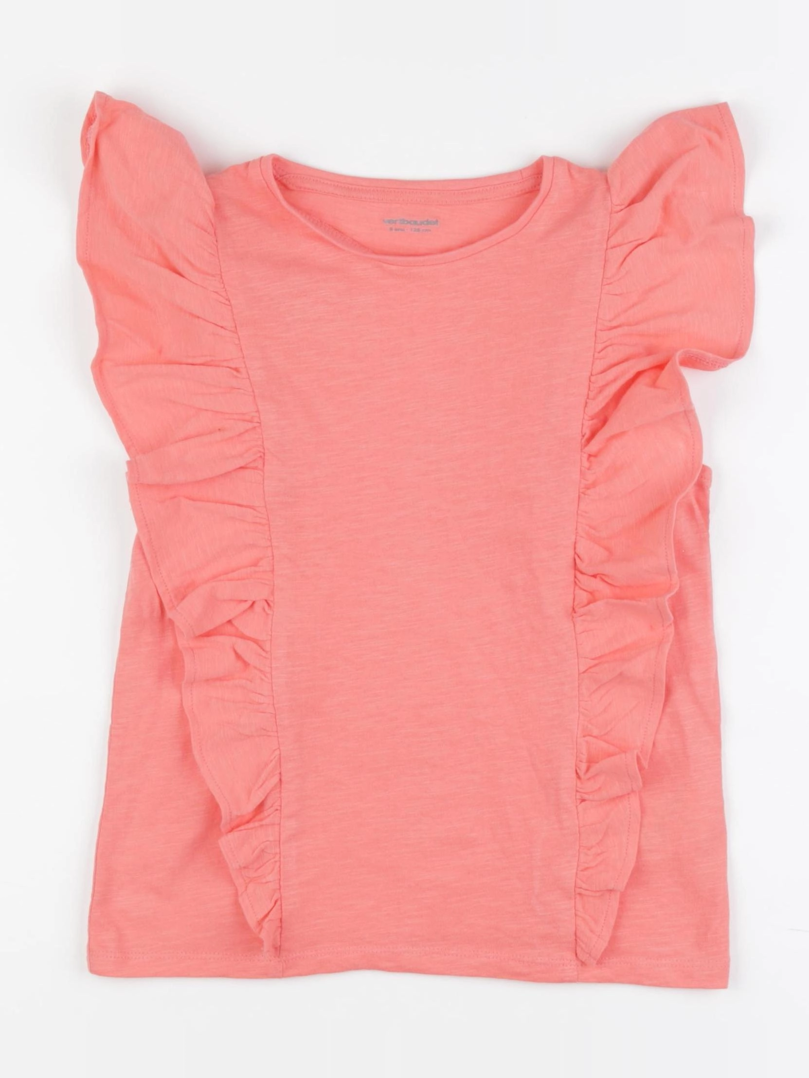 Vertbaudet - tee-shirt rose - 8 ans