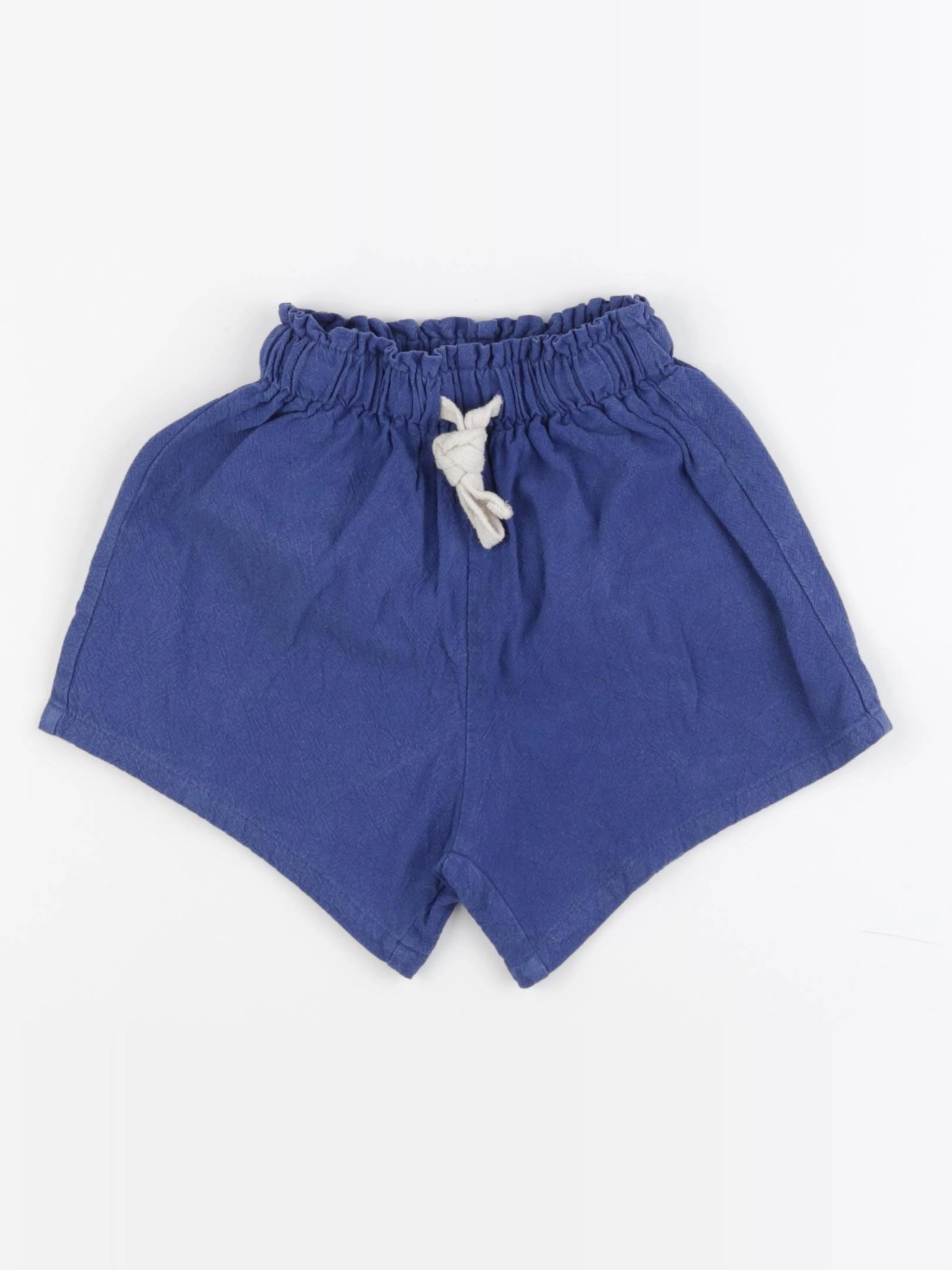 Gamin gamine - short bleu - 3 ans
