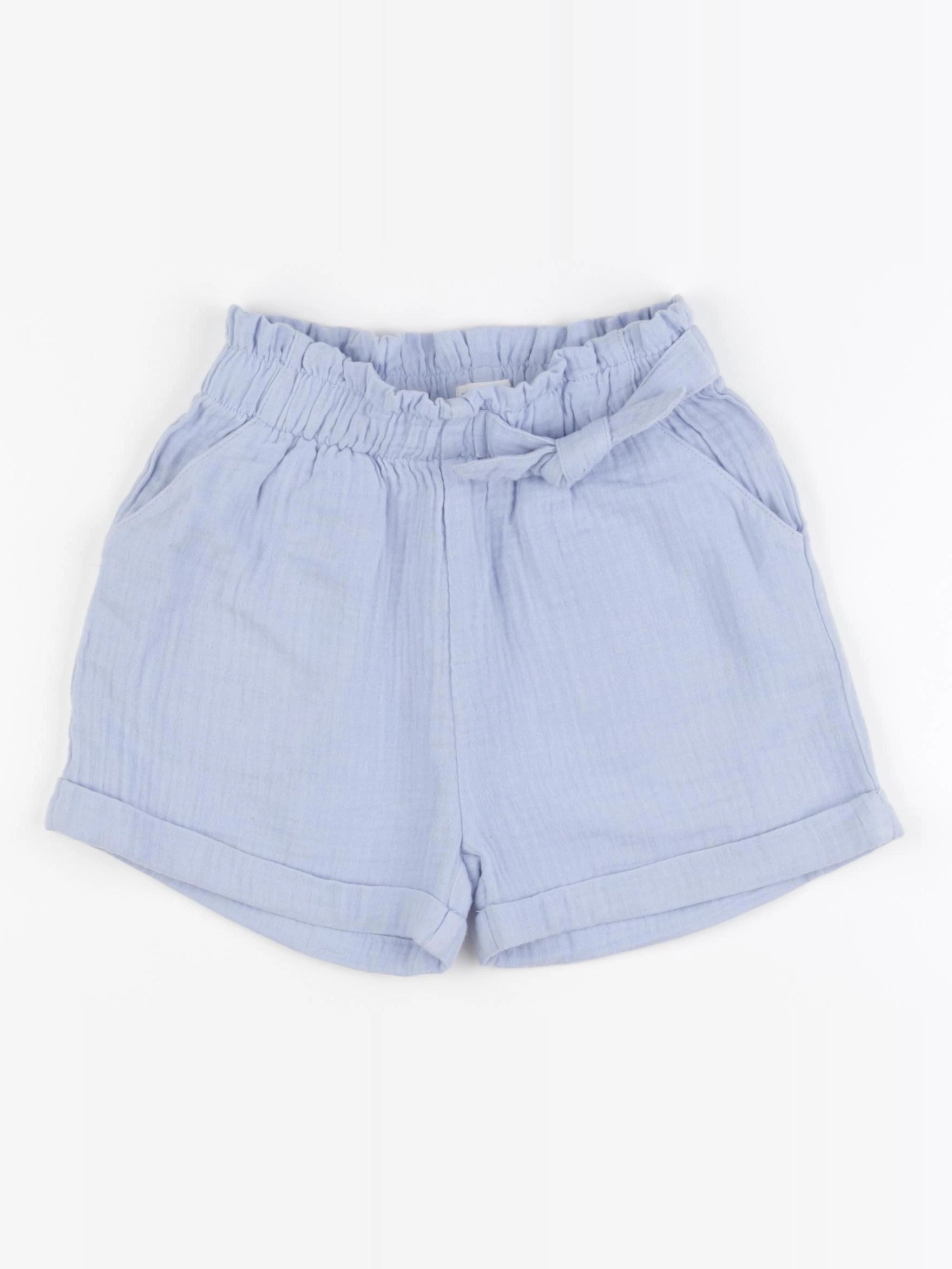 Vertbaudet - short bleu - 8 ans
