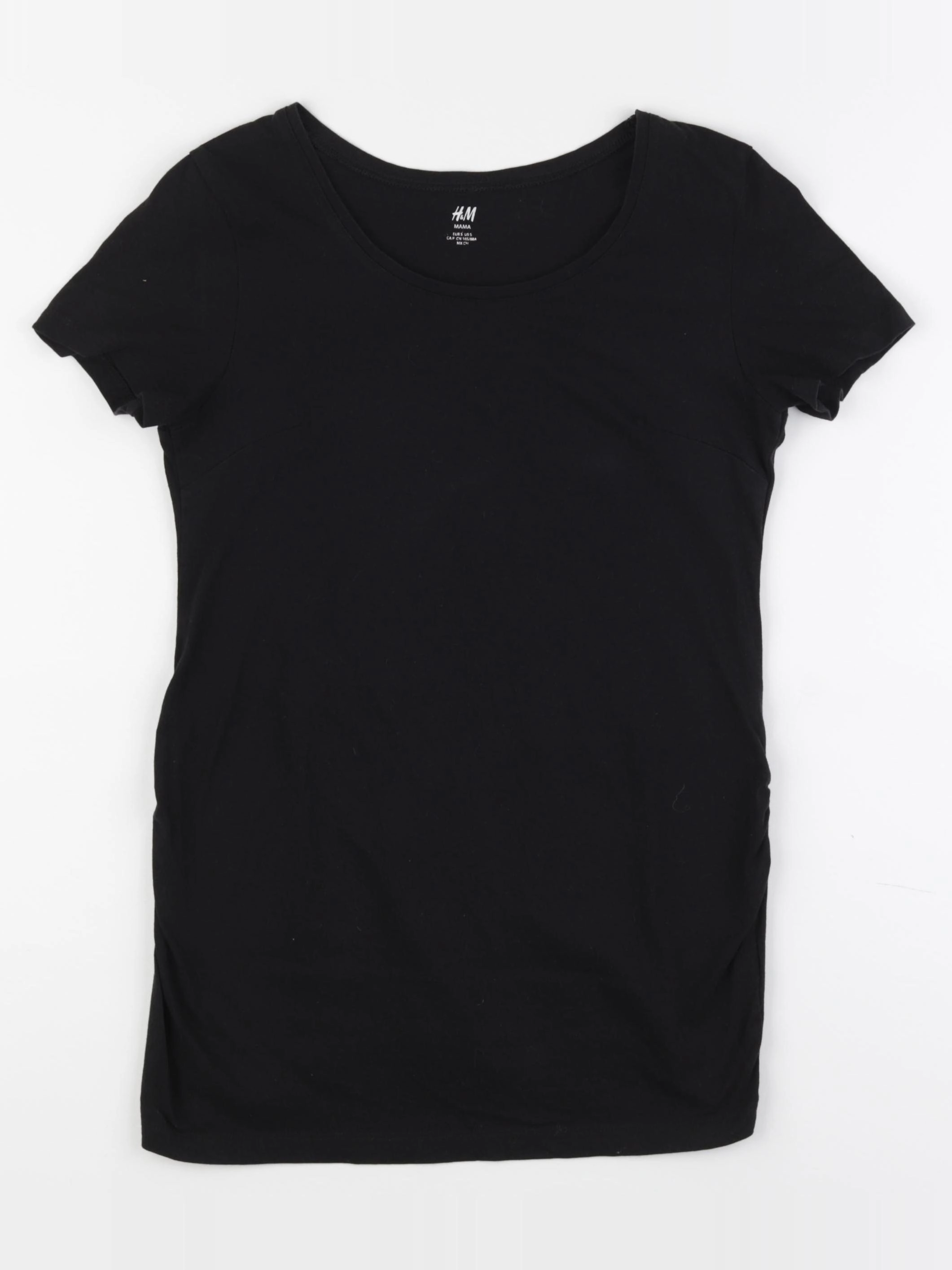 H&M - tee-shirt grossesse noir - s