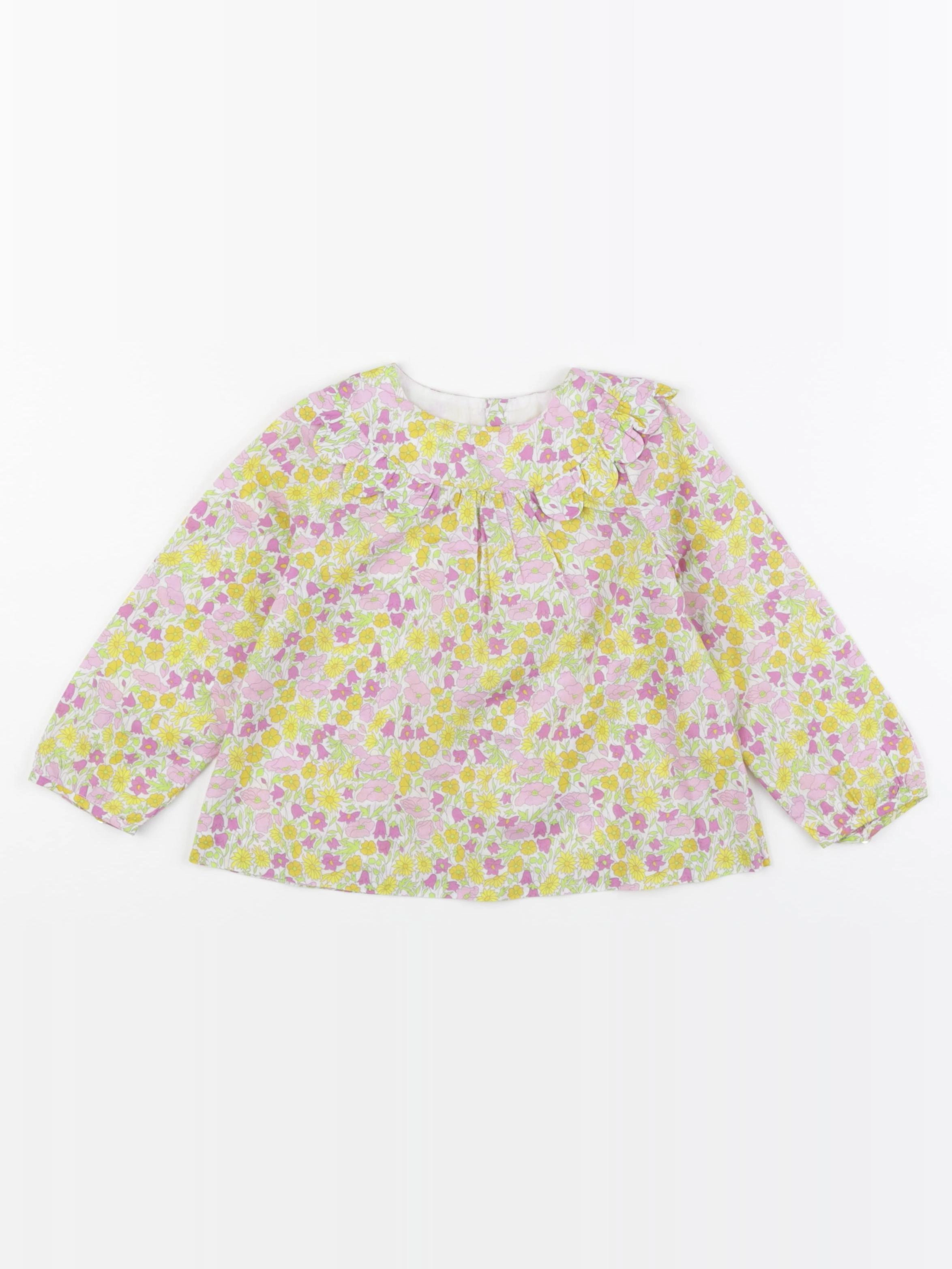 Jacadi - blouse liberty multicolore - 36 mois