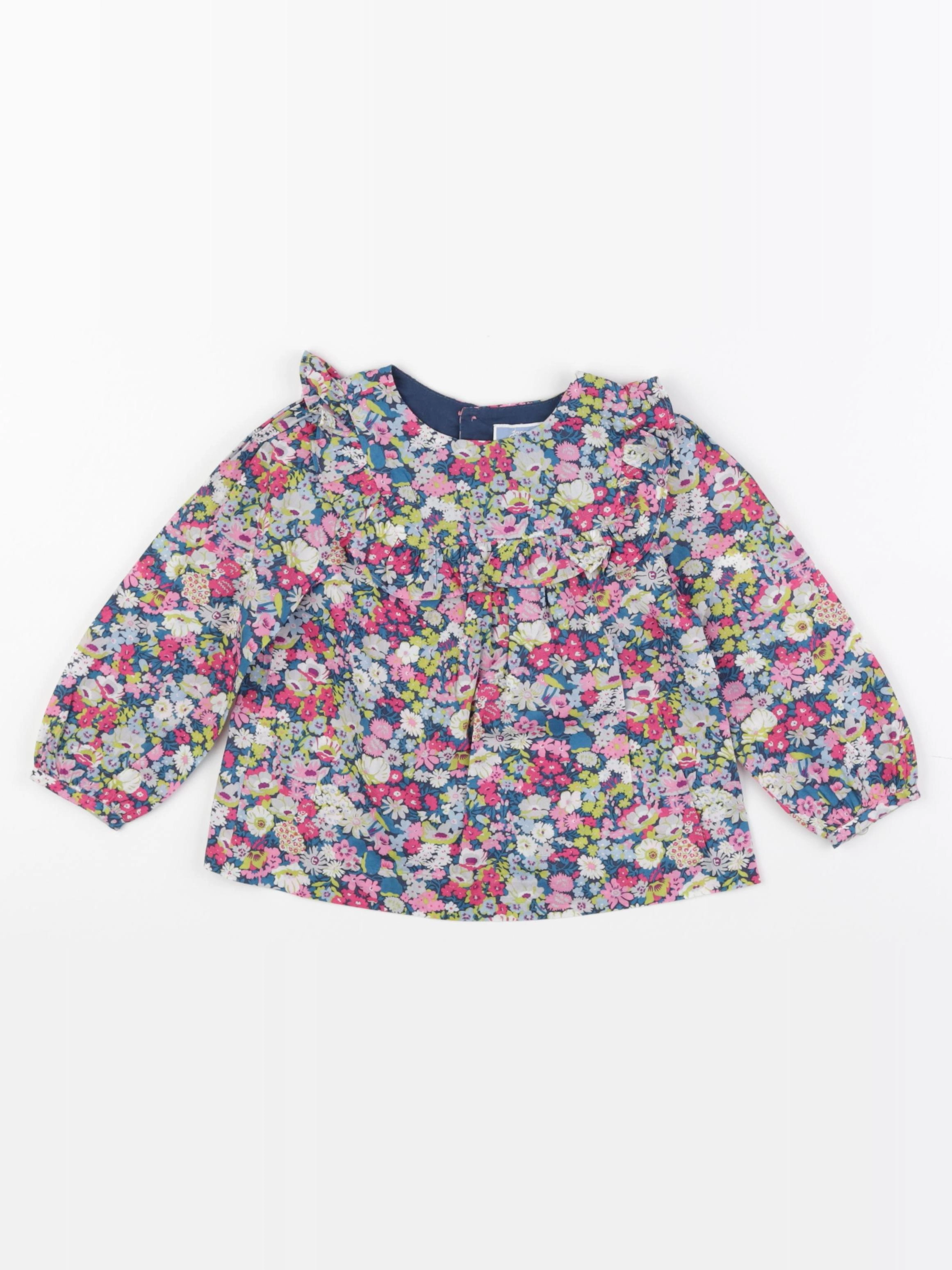 Jacadi - blouse liberty multicolore - 3 ans