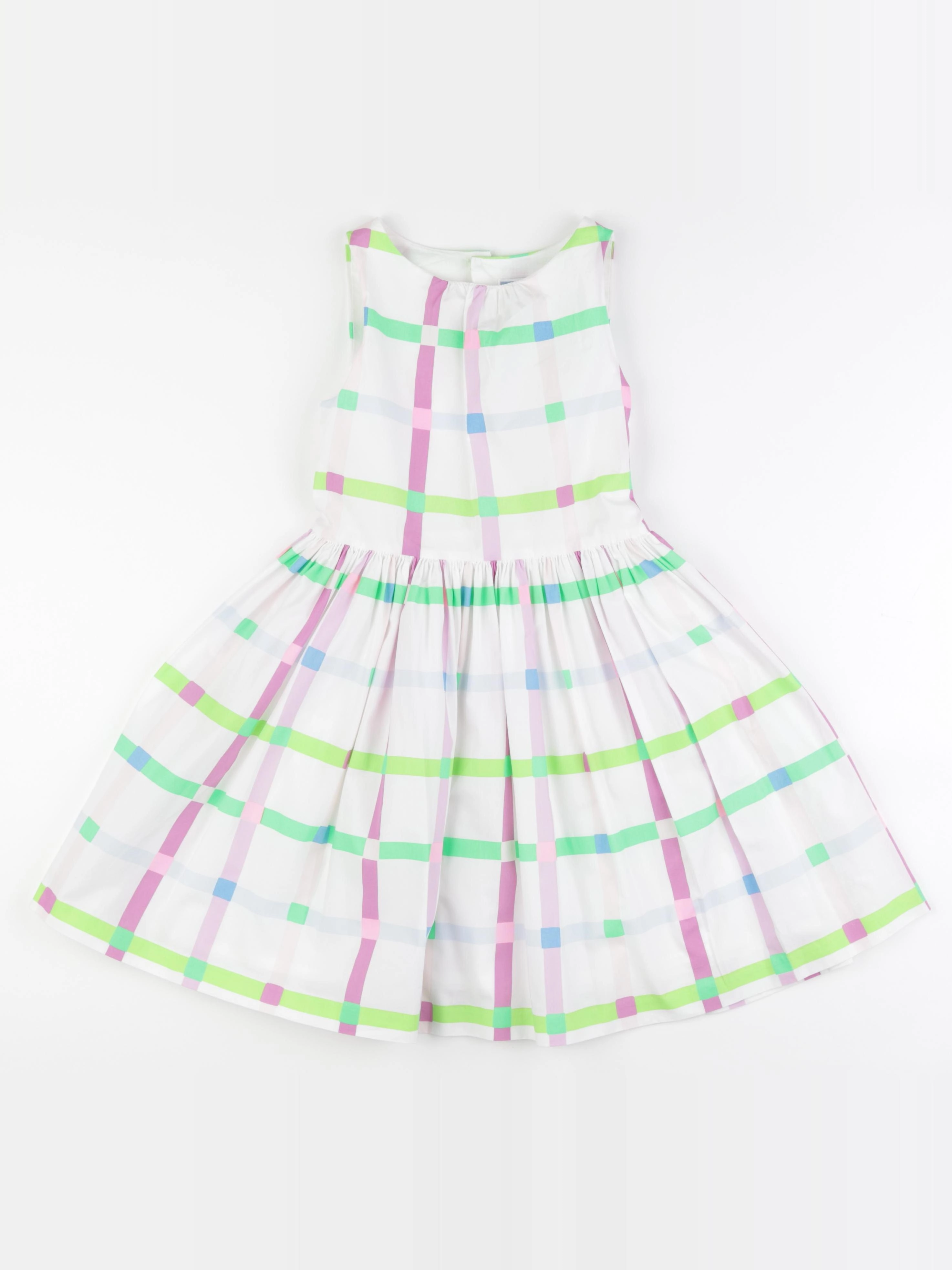 Jacadi - robe blanc, multicolore - 8 ans