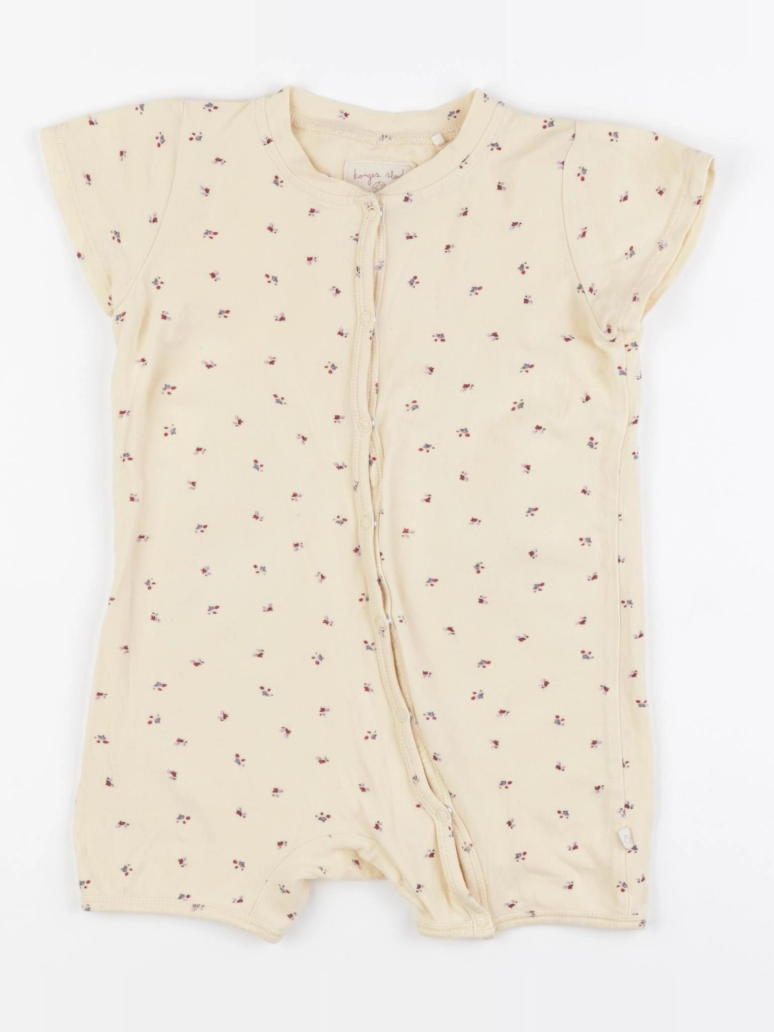 Konges slojd - pyjama coton jaune - 9 mois