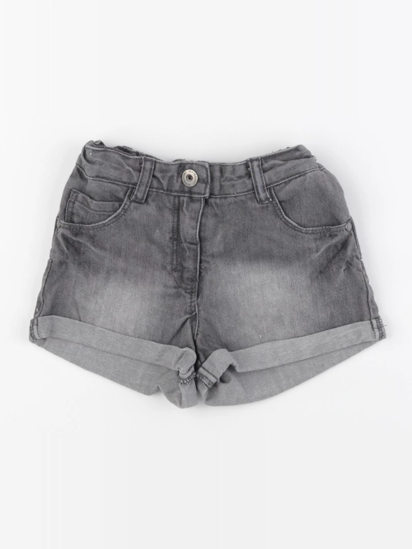 Vertbaudet - short gris - 4 ans