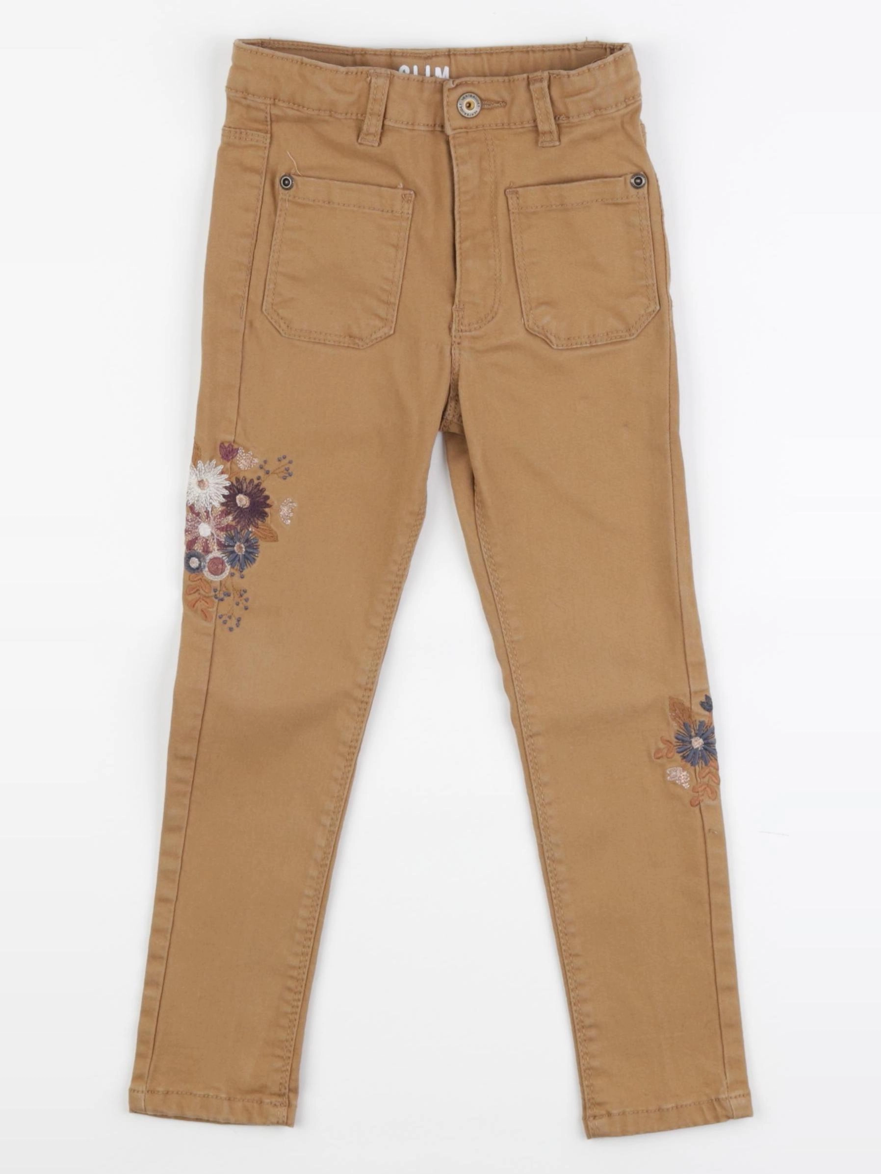 Vertbaudet - jean marron - 4 ans