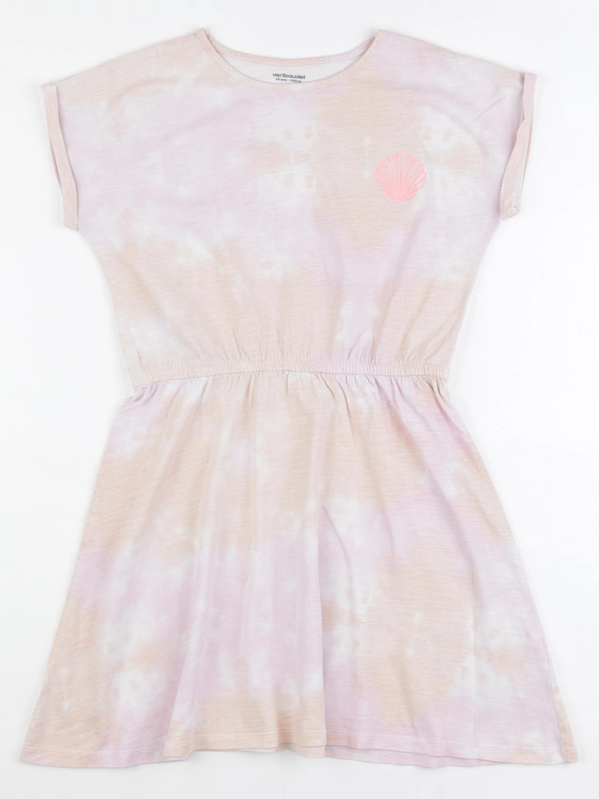 Vertbaudet - robe multicolore - 10 ans