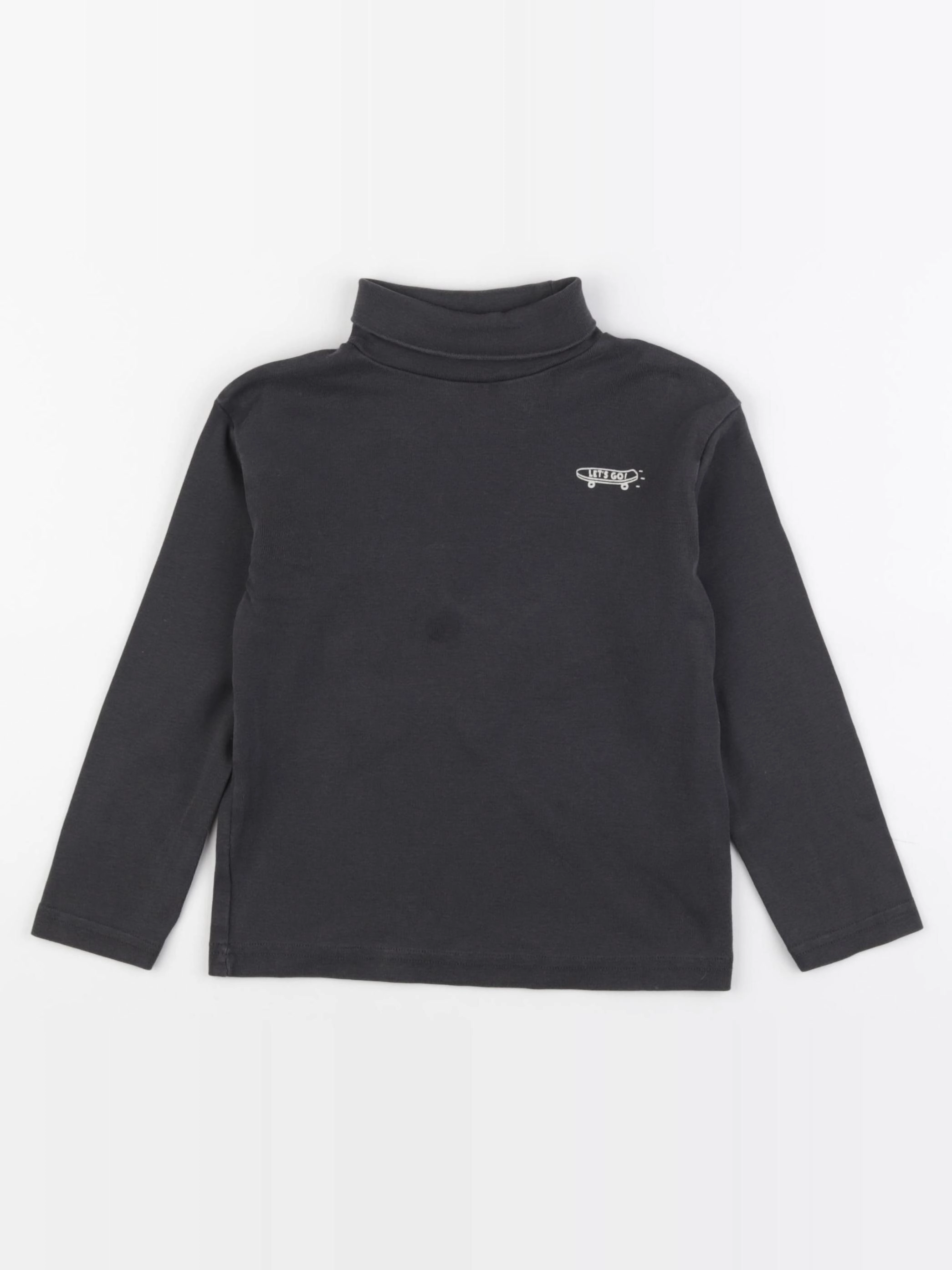 Vertbaudet - sous-pull gris - 5 ans