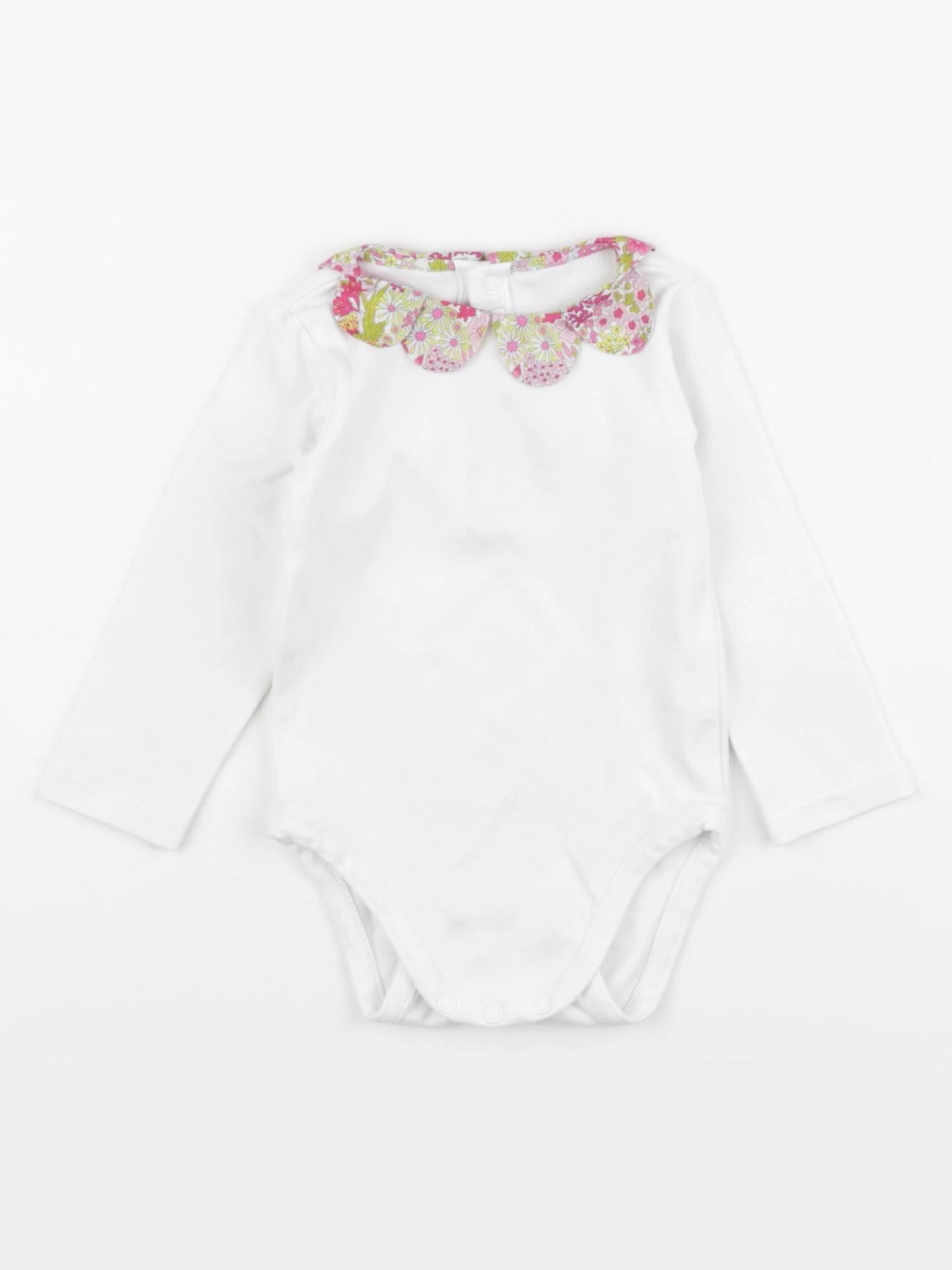 Jacadi - body liberty blanc - 12 mois