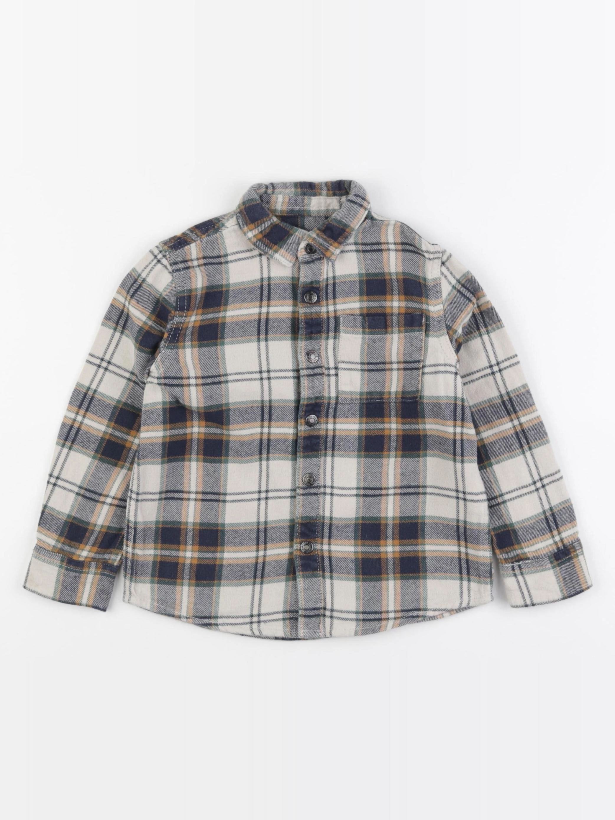 Vertbaudet - chemise multicolore - 5 ans