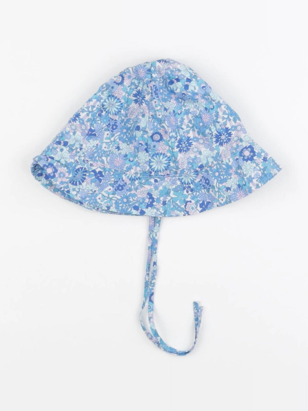 Jacadi - chapeau liberty blanc, bleu - 24/36 mois