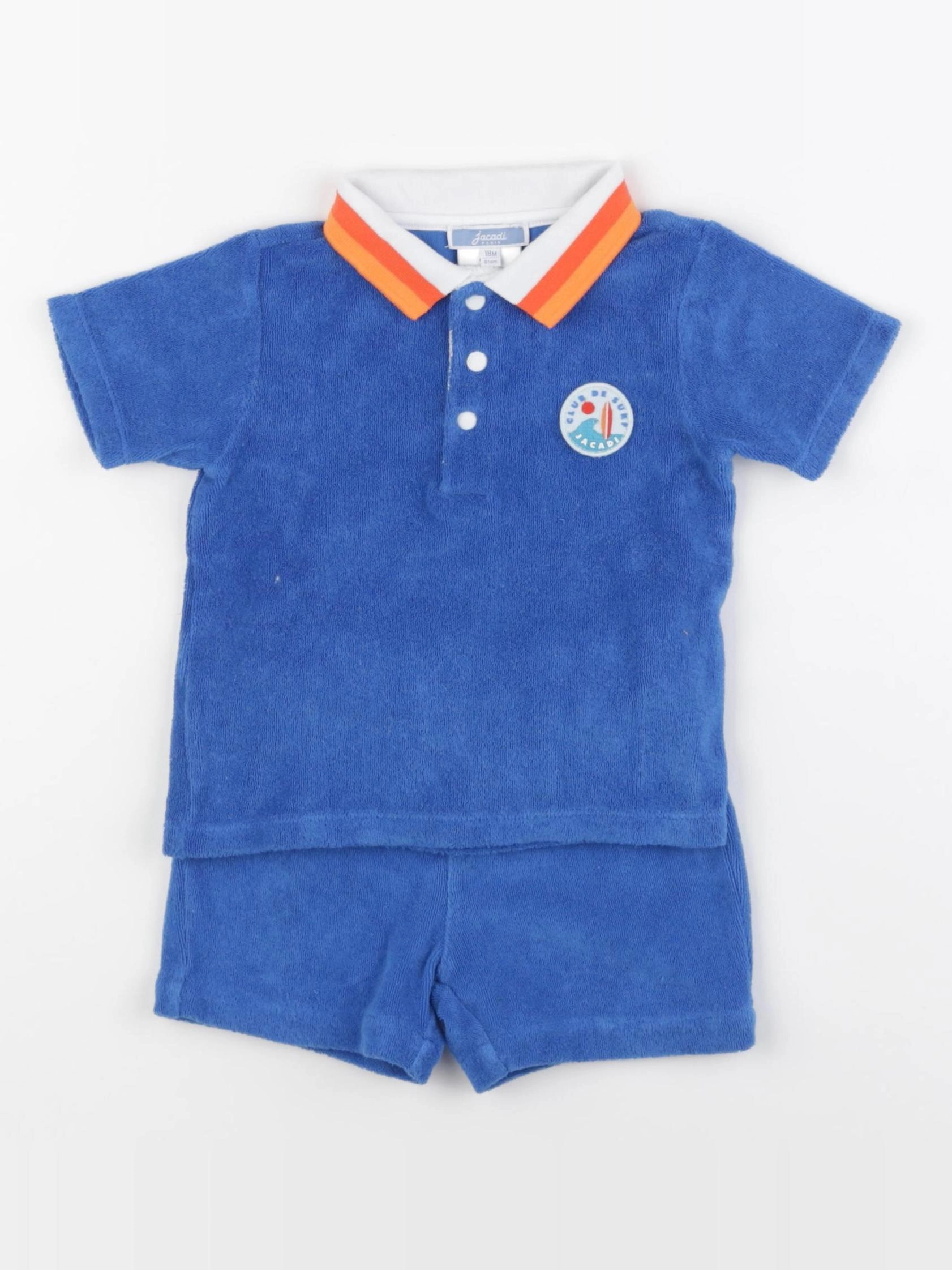 Jacadi - ensemble bleu - 18 mois