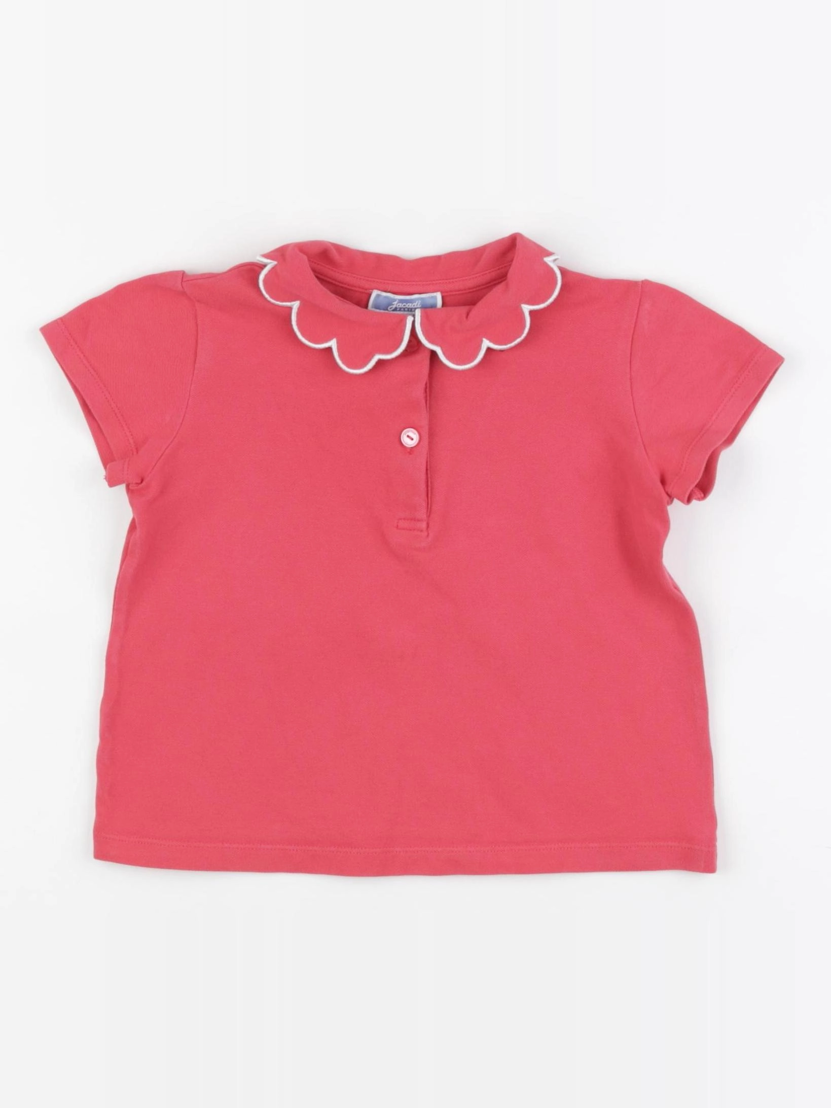 Jacadi - polo rose - 4 ans