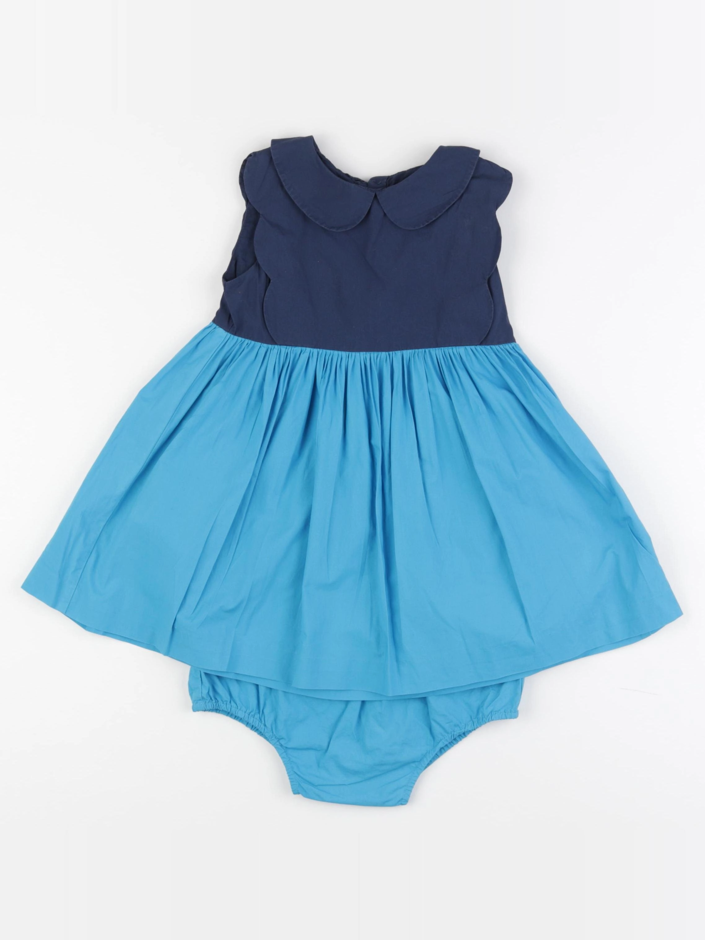 Jacadi - robe bleu - 36 mois
