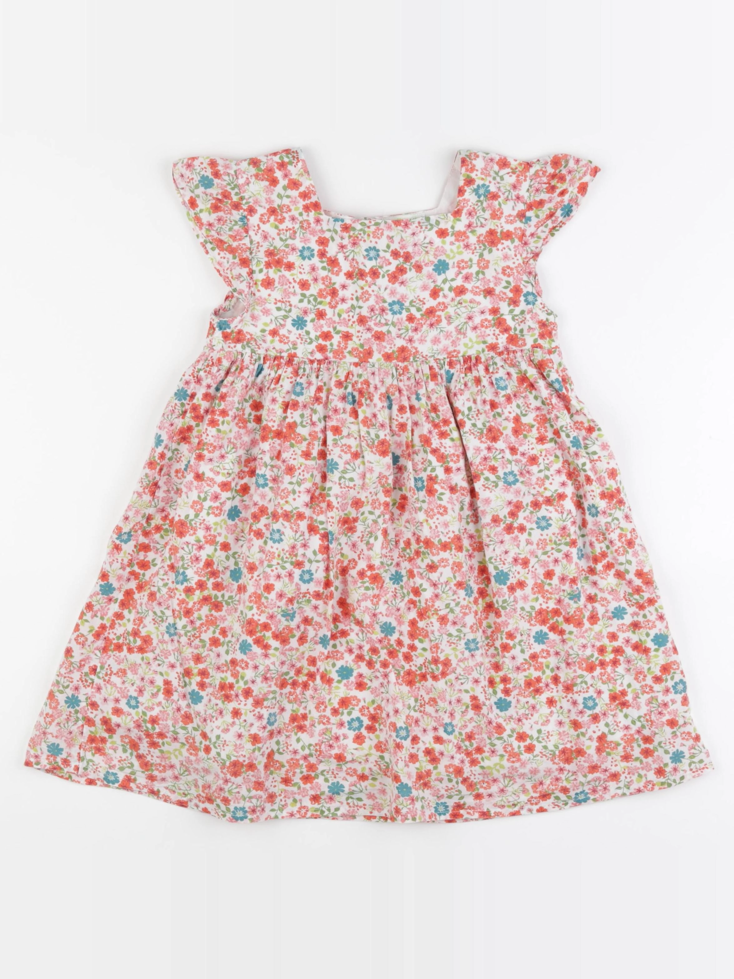 Vertbaudet - robe multicolore - 6 ans